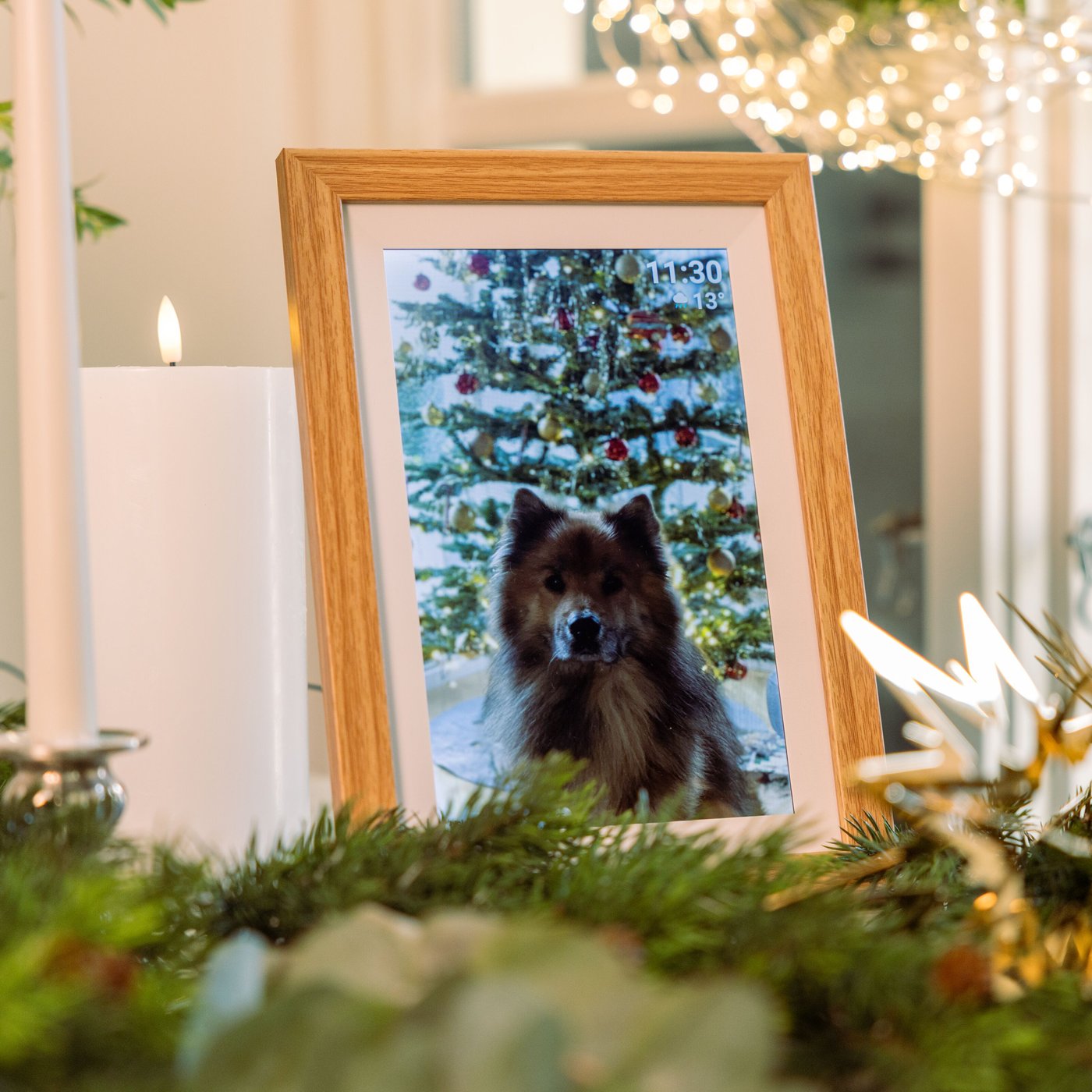 Digital Frameo fotoram 10,1” med wifi Eklaminat