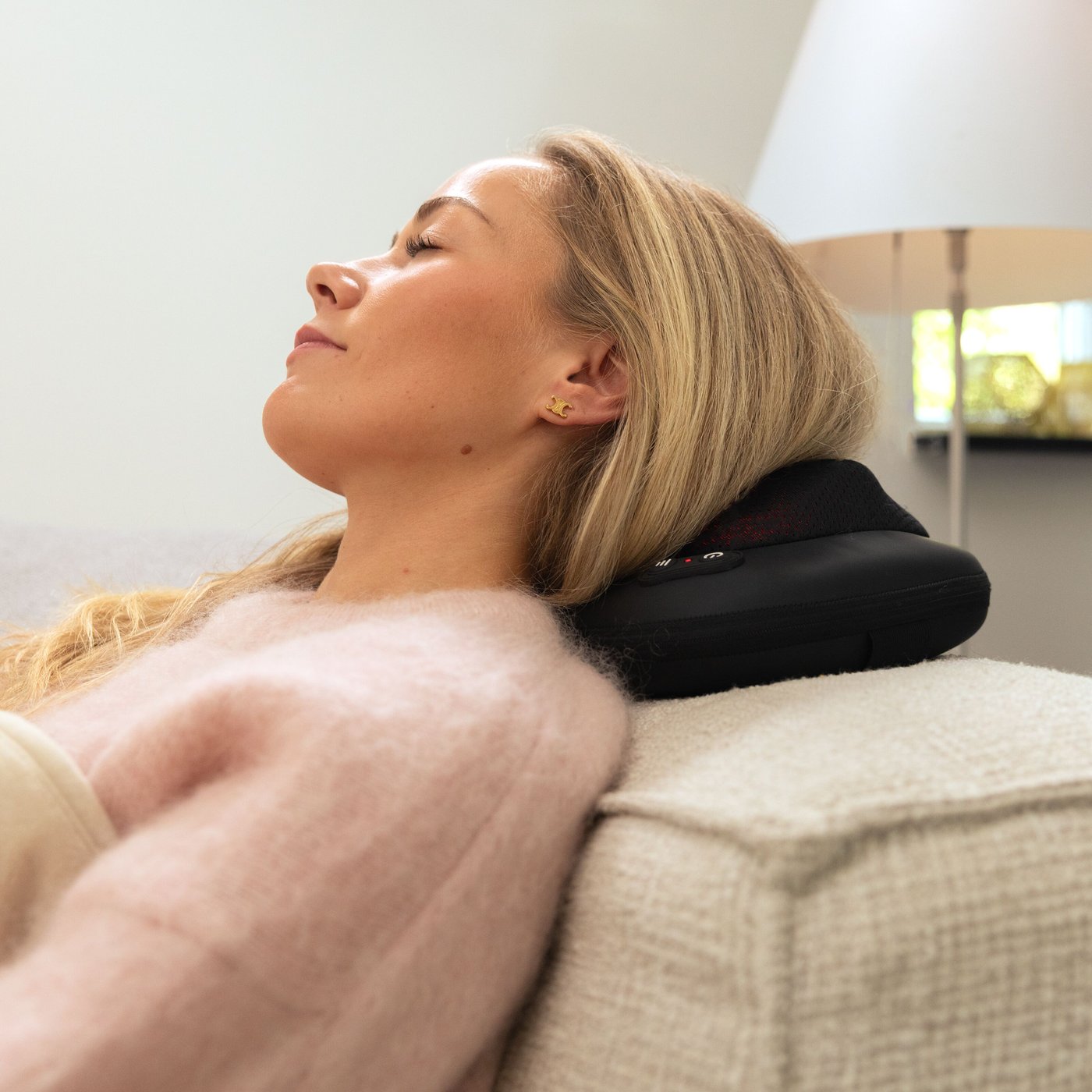 Shiatsu-massagekudde med värme