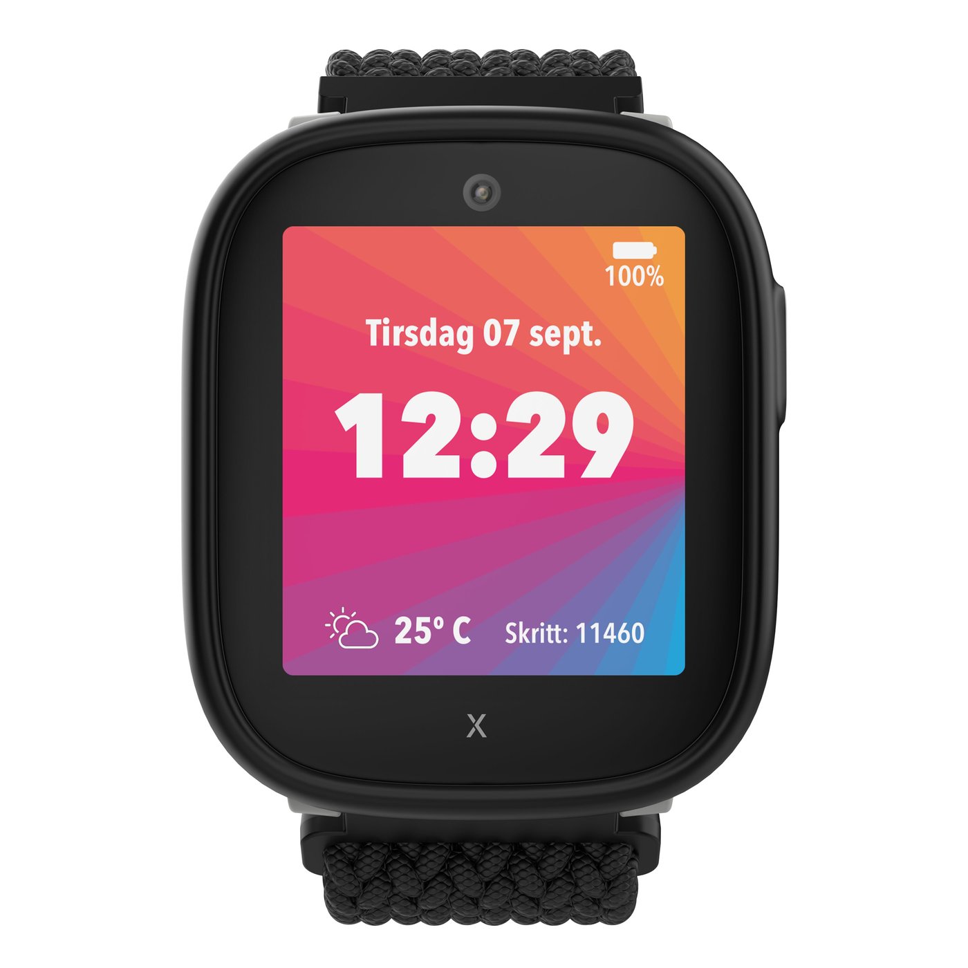 Xplora X6Play (Gen. 2) GPS-klokke med telefon for barn Svart