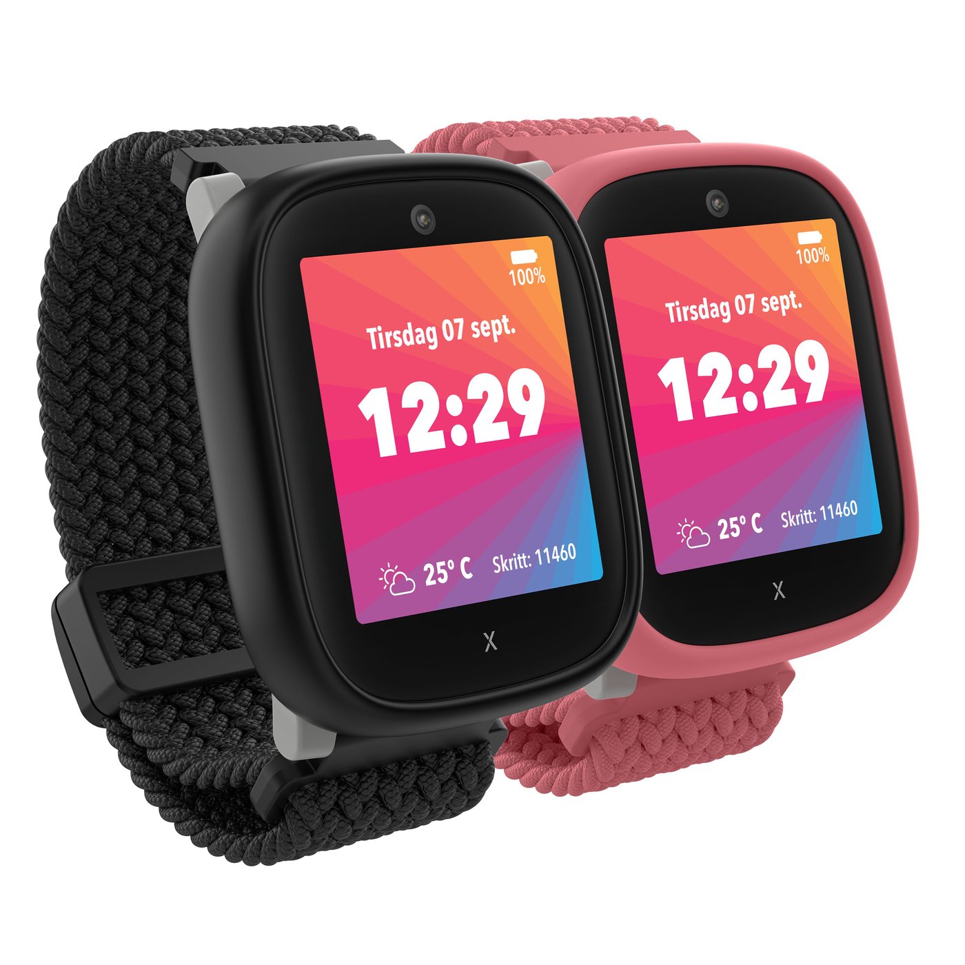 Xplora X6Play (Gen. 2) GPS-klocka med telefon för barn Rosa