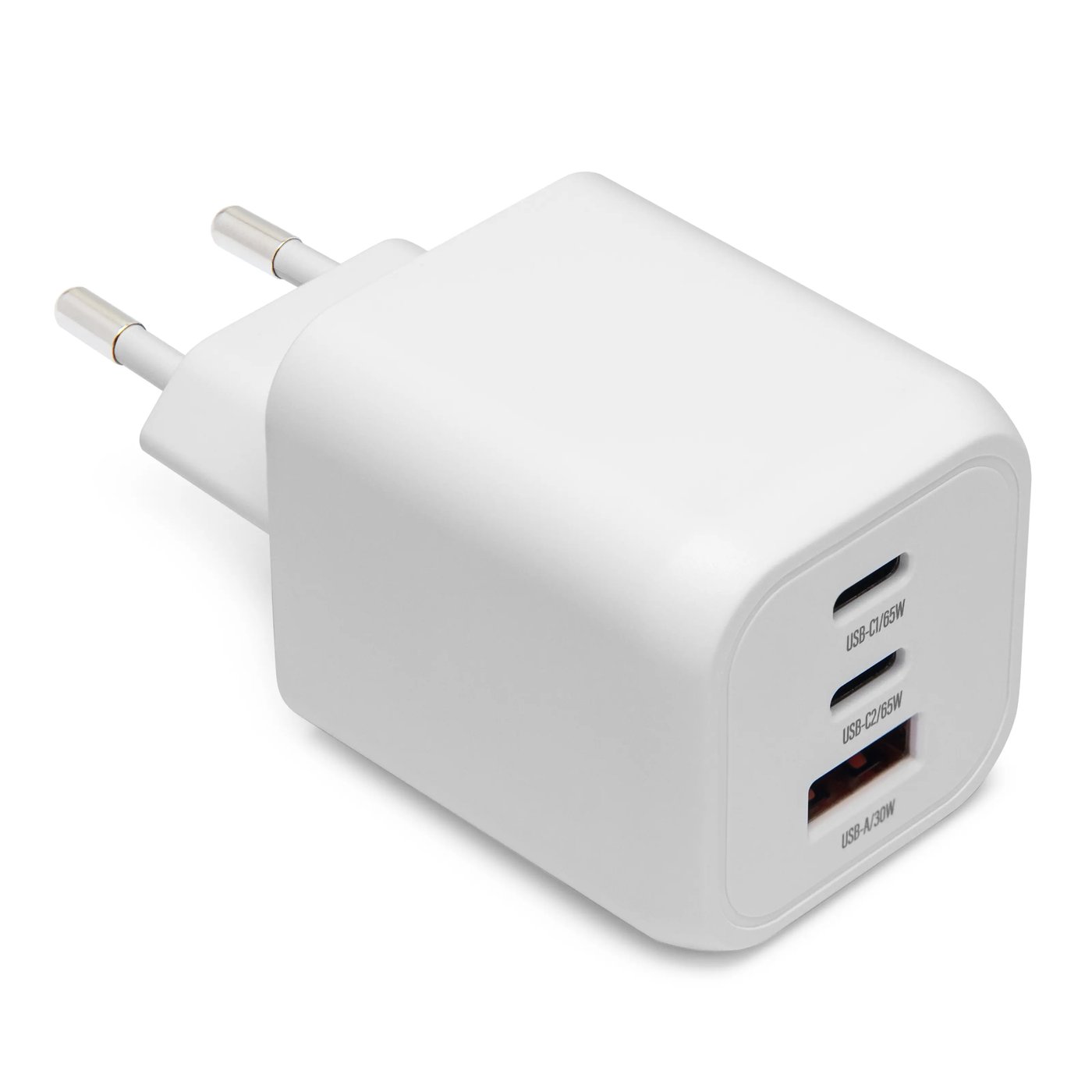Linocell Premium GaN multilader 65 W PD Hvit