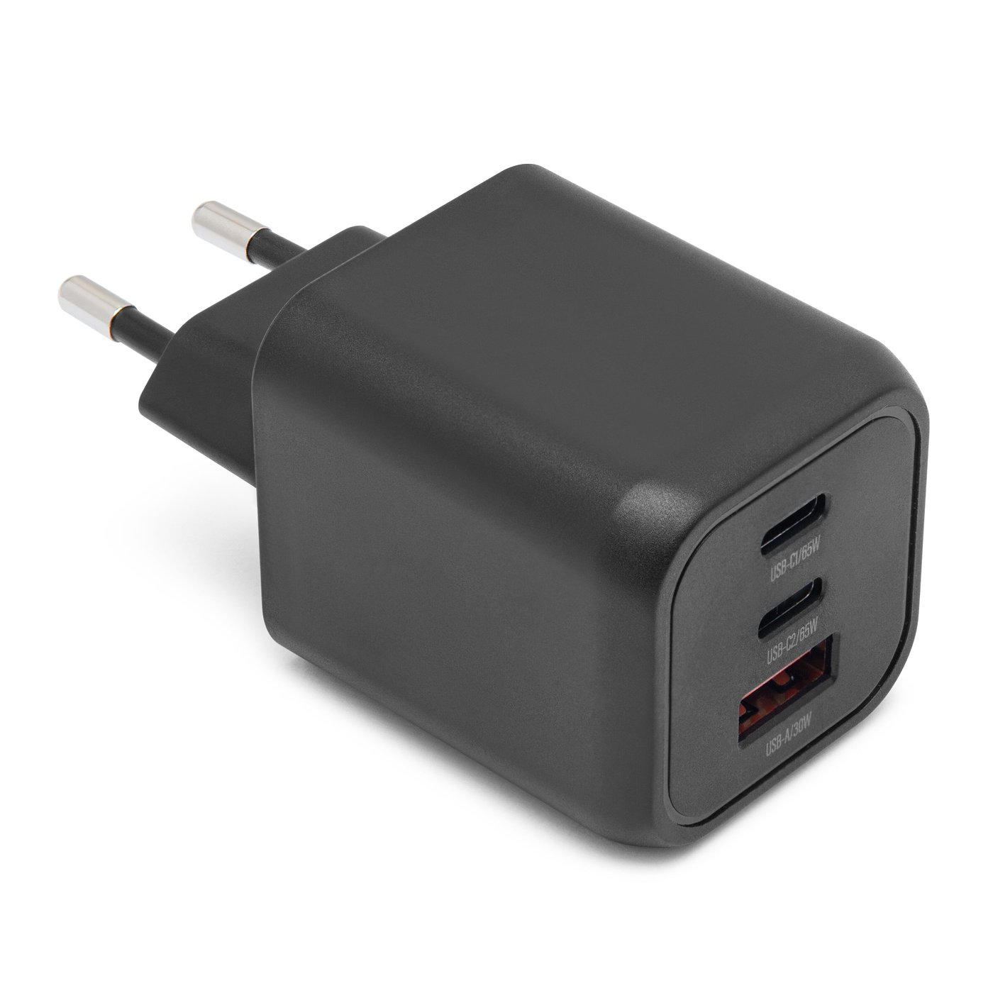 Linocell Premium GaN multiladdare 65 W PD Svart