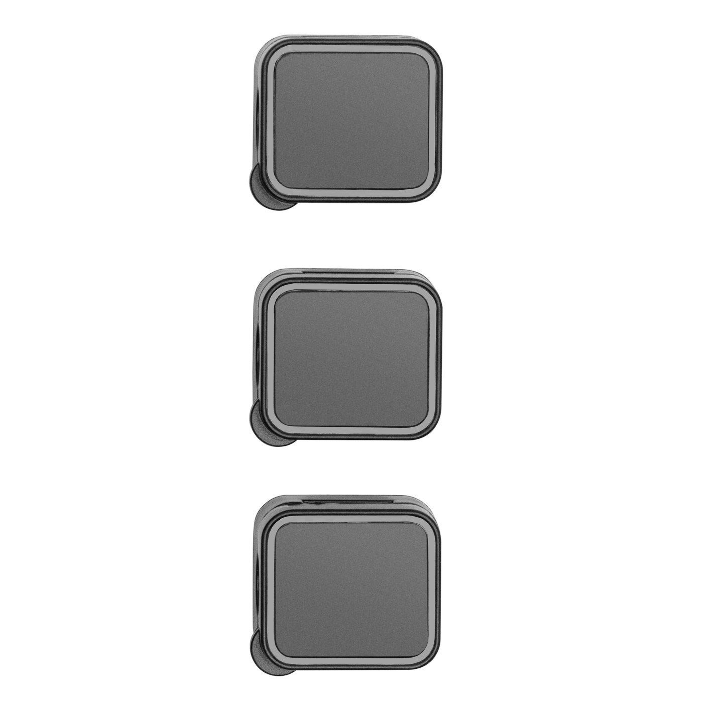 Luxorparts Magnetisk kabelklämma Svart (3-pack)