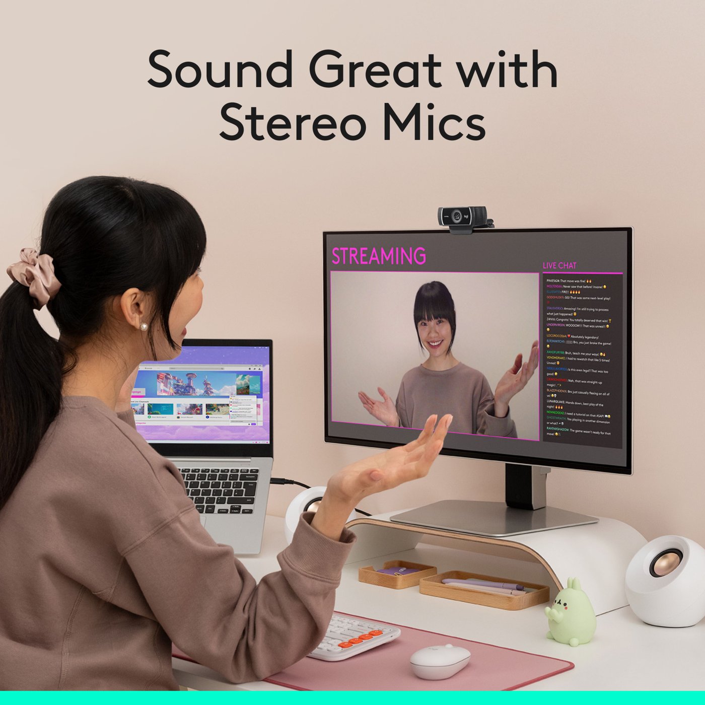 Logitech C922 Pro Stream Webkamera