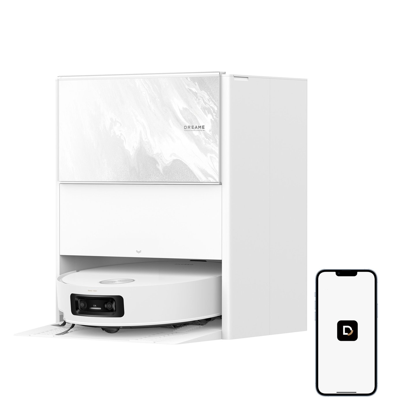 Dreame Dreame Aqua 10 Ultra Track Complete robotdammsugare Vit