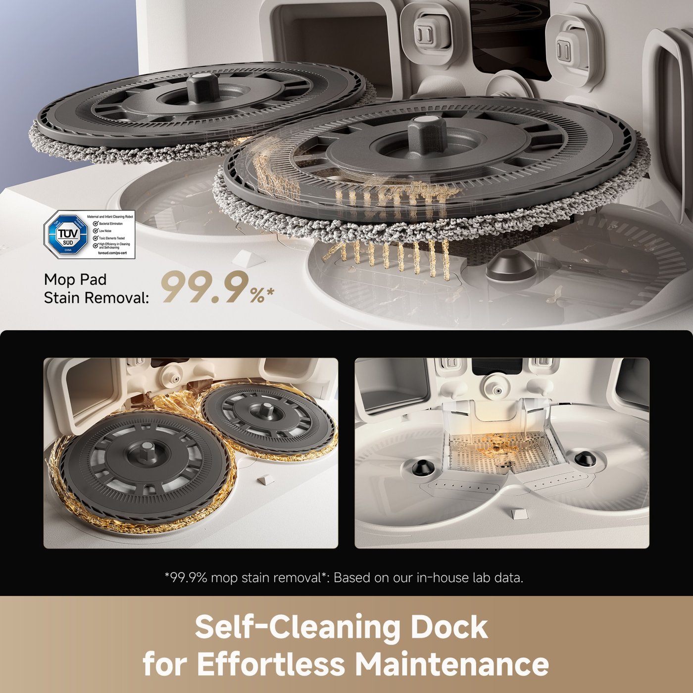 Dreame L40s Pro Ultra Robotstøvsuger Hvit