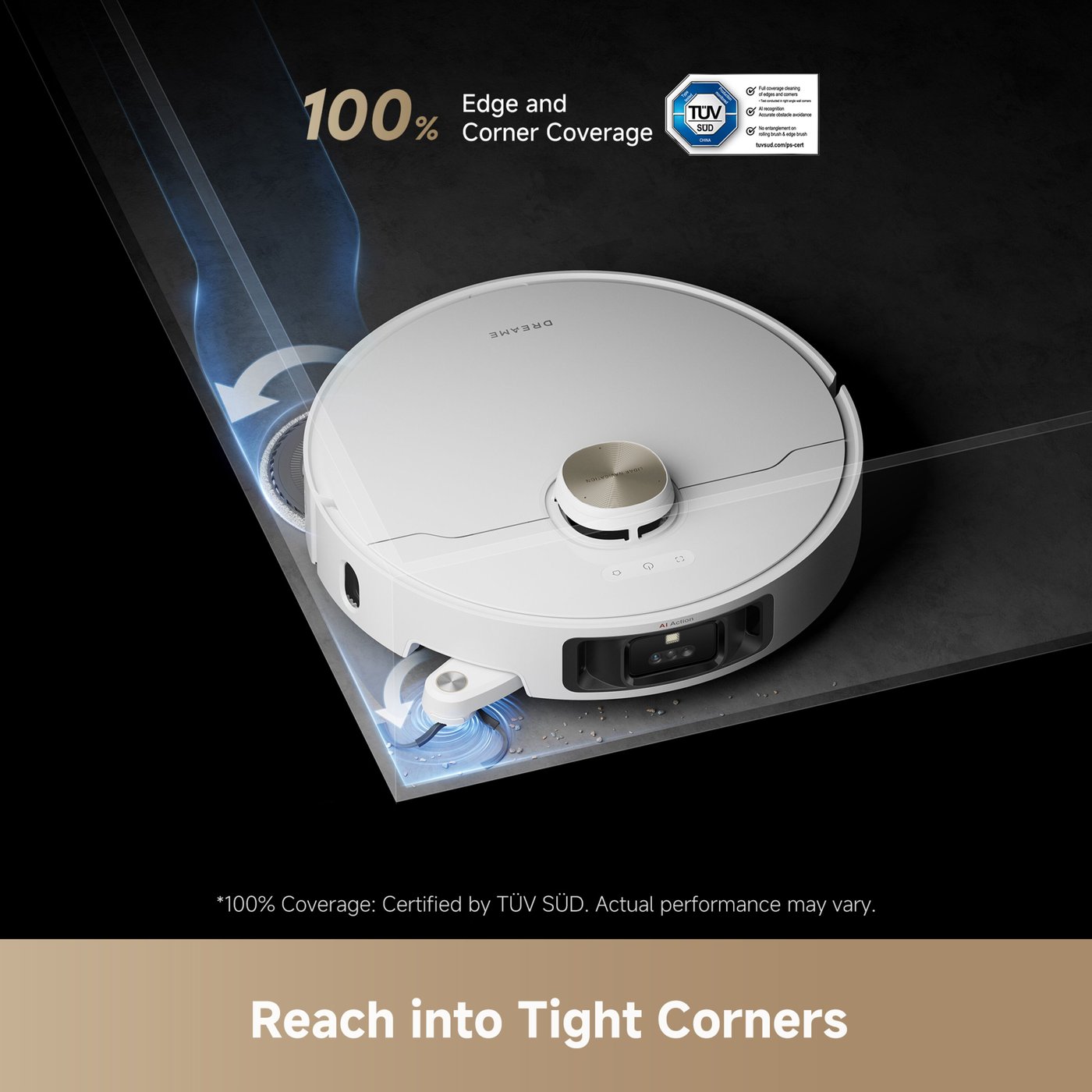 Dreame L40s Pro Ultra Robotstøvsuger Hvit