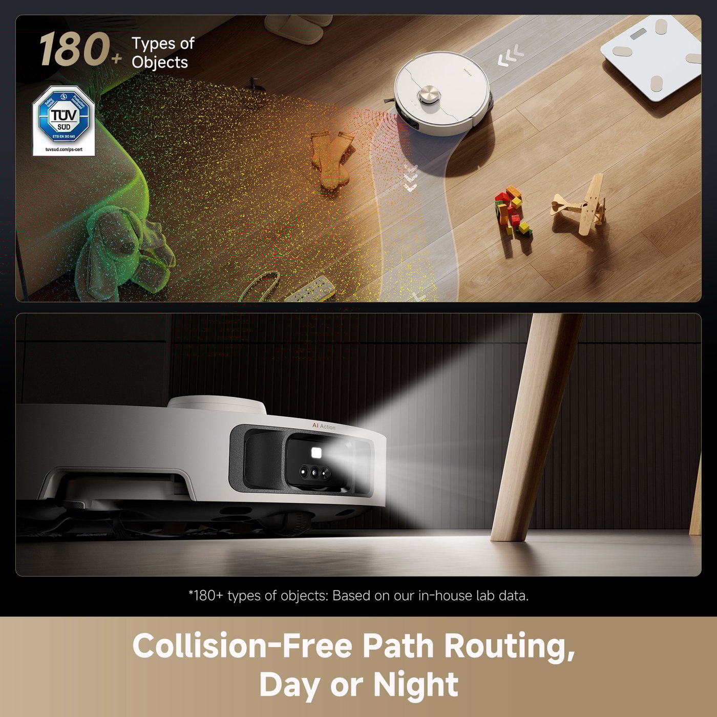 Dreame L40s Pro Ultra Robotstøvsuger Hvit