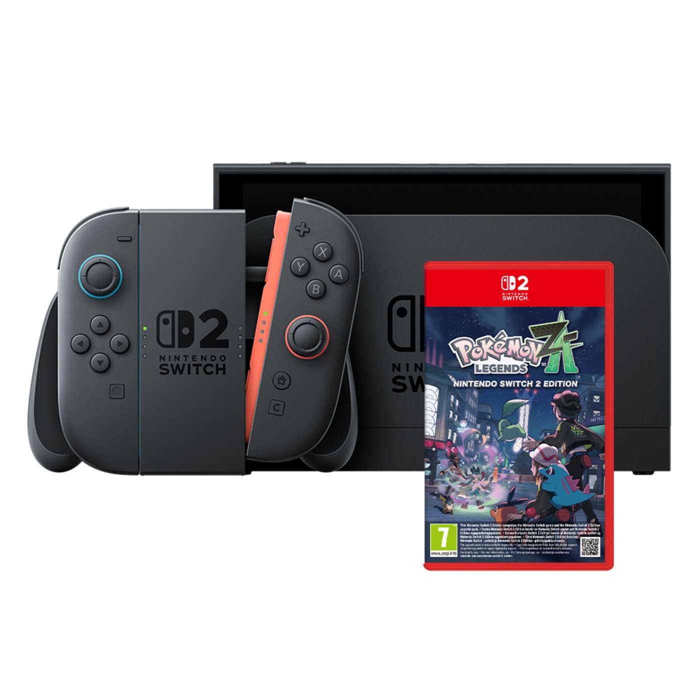 Nintendo Switch 2 Spelkonsol 7,9" med Pokémon Legends: Z-A Bundle