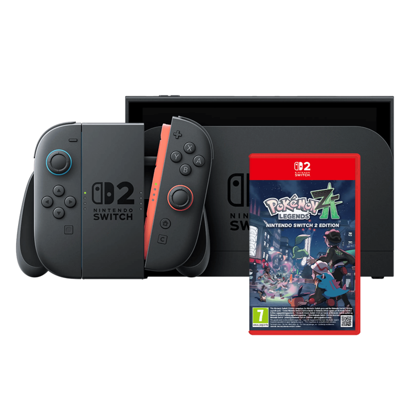 Nintendo Switch 2 Spillkonsoll 7,9" med Pokémon Legends: Z-A Bundle