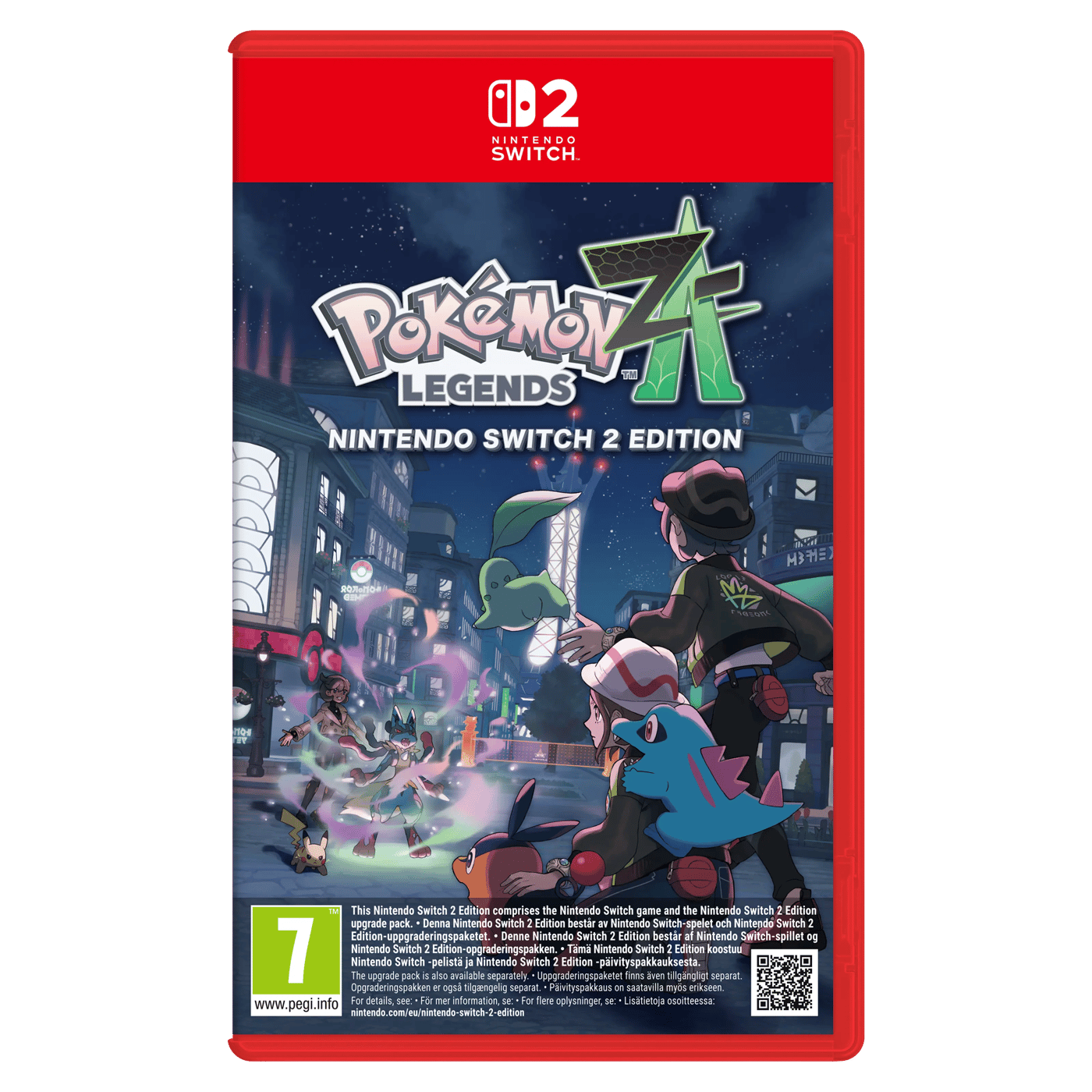Nintendo Switch 2 Spelkonsol 7,9" med Pokémon Legends: Z-A Bundle