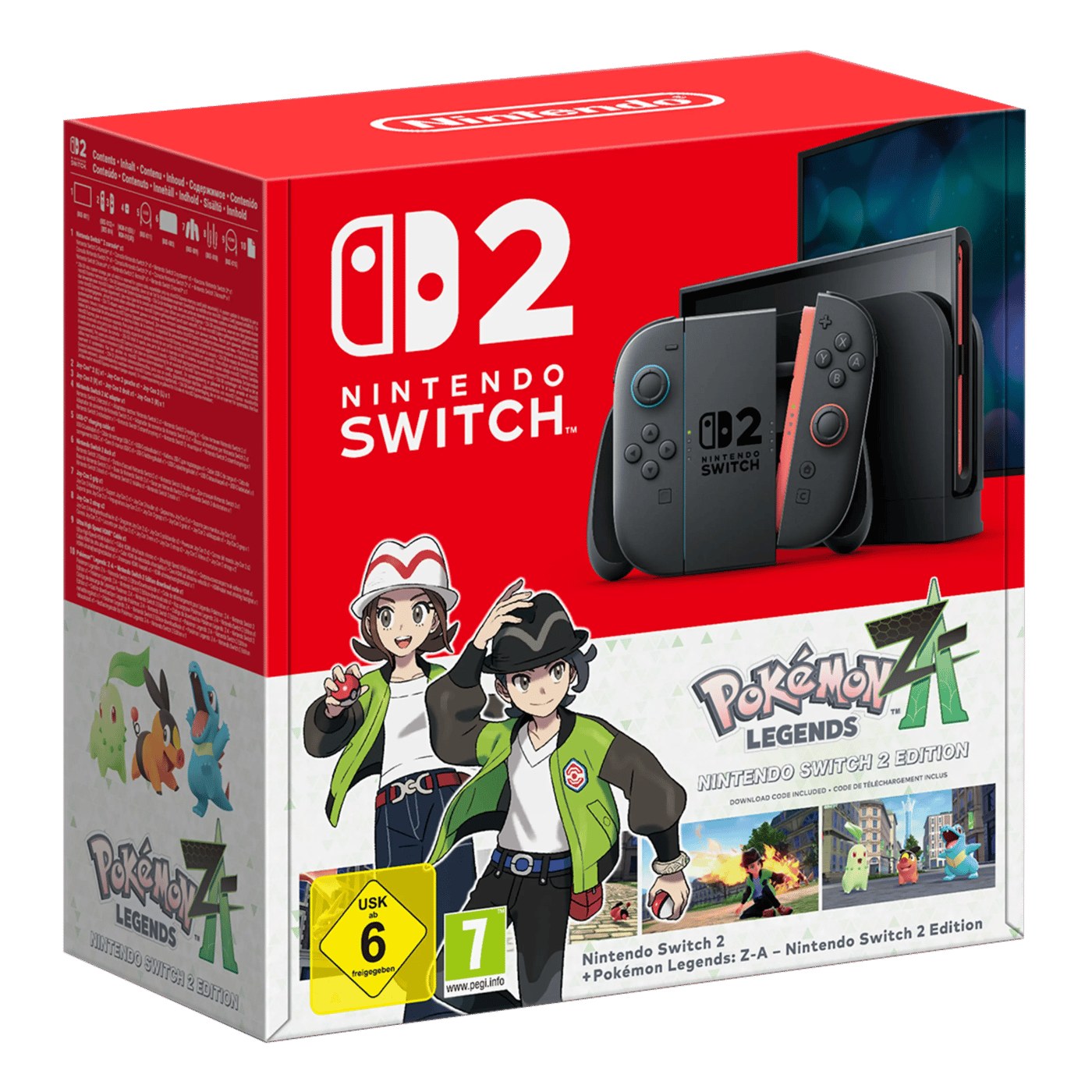 Nintendo Switch 2 Spelkonsol 7,9" med Pokémon Legends: Z-A Bundle