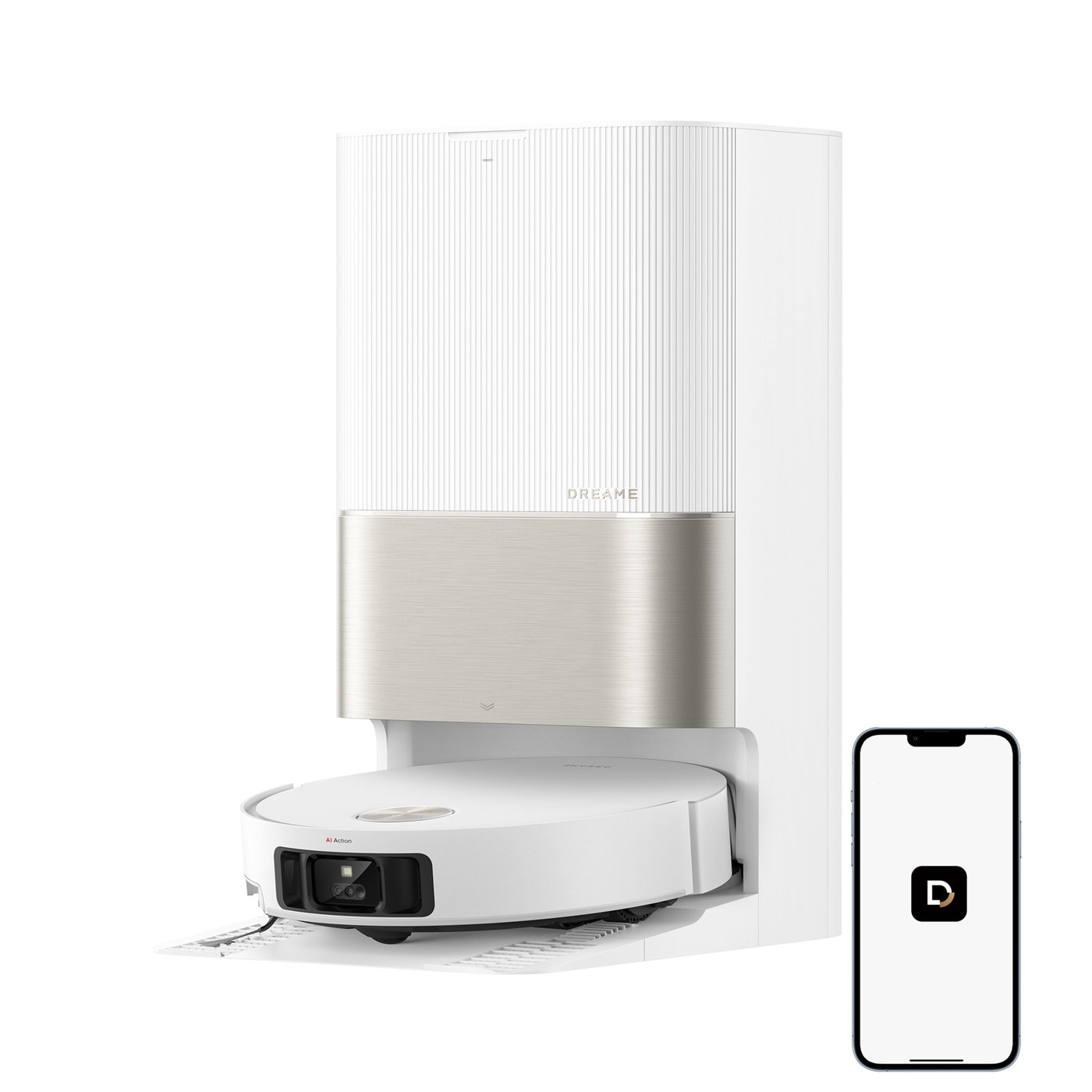 Dreame X50 Ultra robotdammsugare Vit