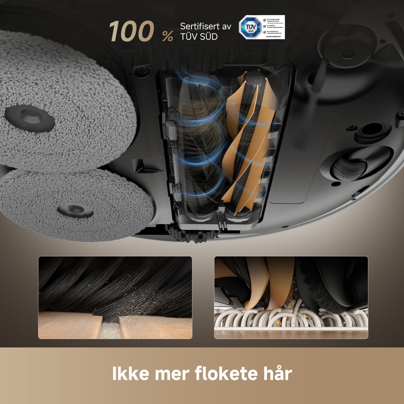 Dreame X50 Ultra Robotstøvsuger Hvit