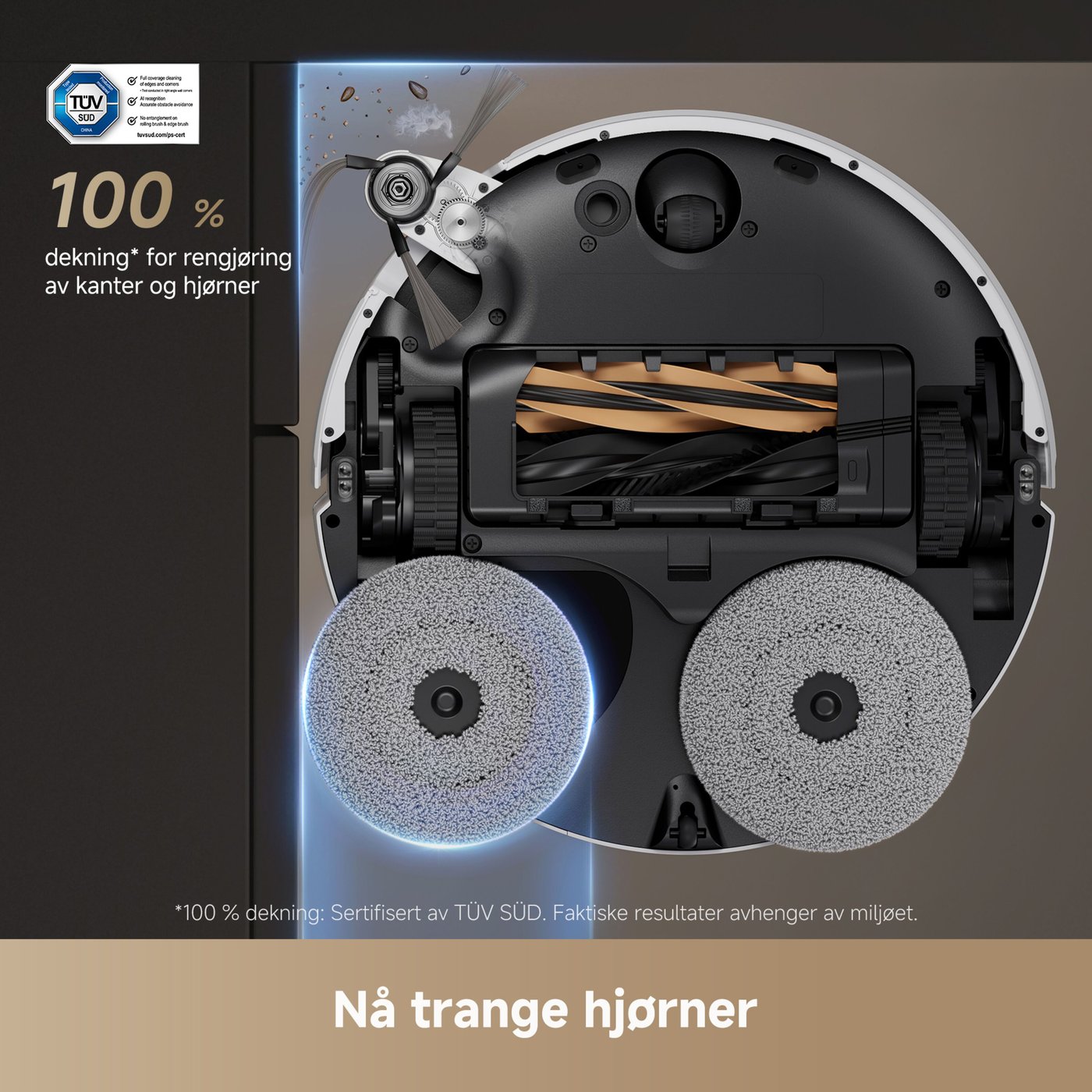 Dreame X50 Ultra Robotstøvsuger Hvit