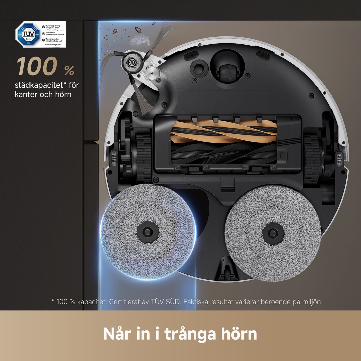 Dreame X50 Ultra robotdammsugare Vit