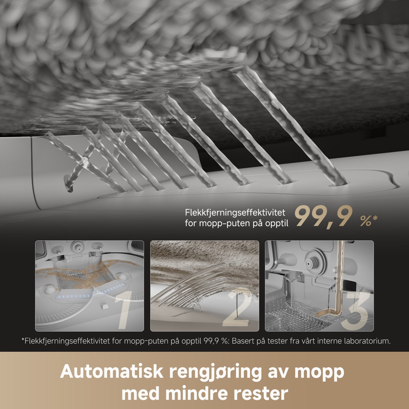 Dreame X50 Ultra Robotstøvsuger Hvit