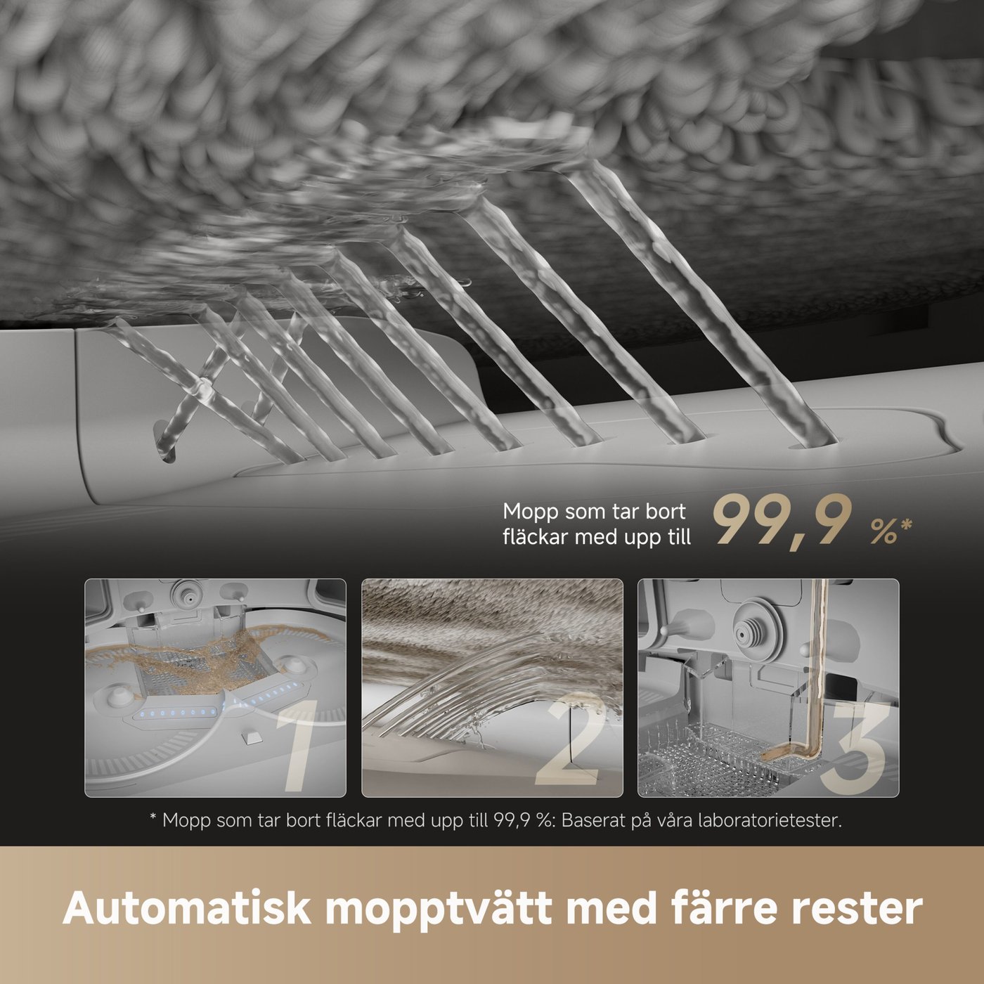 Dreame X50 Ultra robotdammsugare Vit