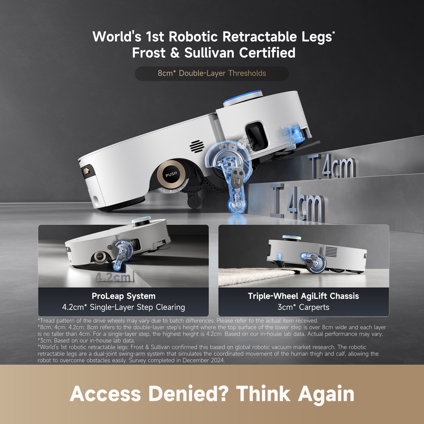 Dreame Aqua10 Ultra Roller Robotstøvsuger med basestasjon