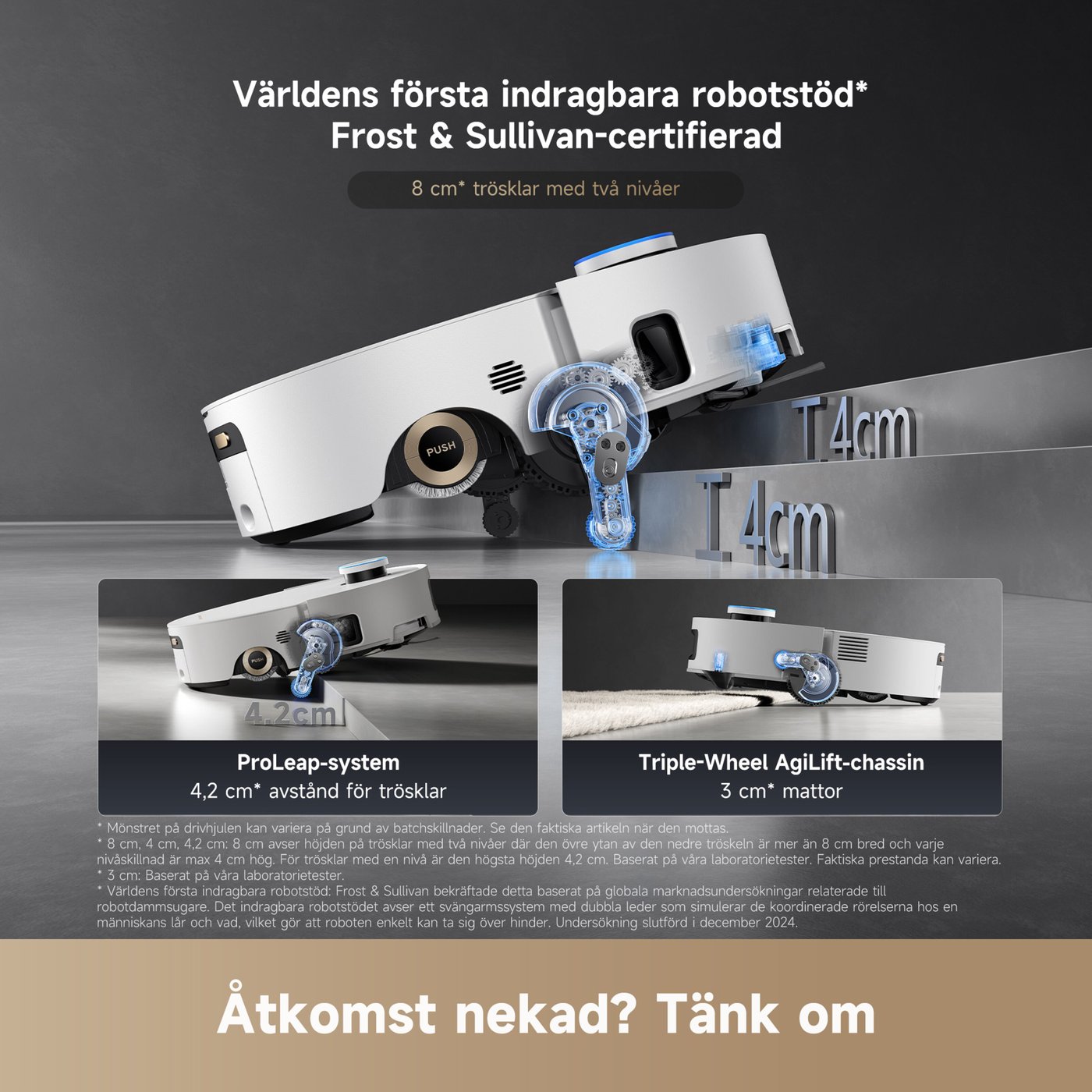 Dreame Aqua10 Ultra Roller robotdammsugare med basstation