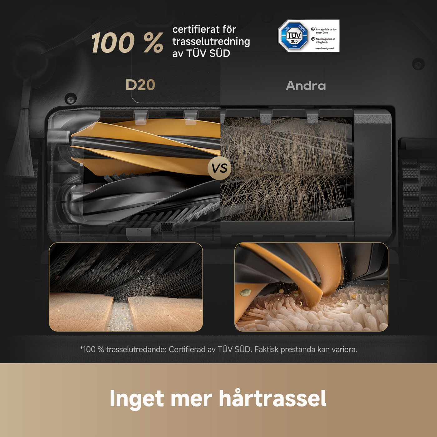 Dreame D20 robotdammsugare