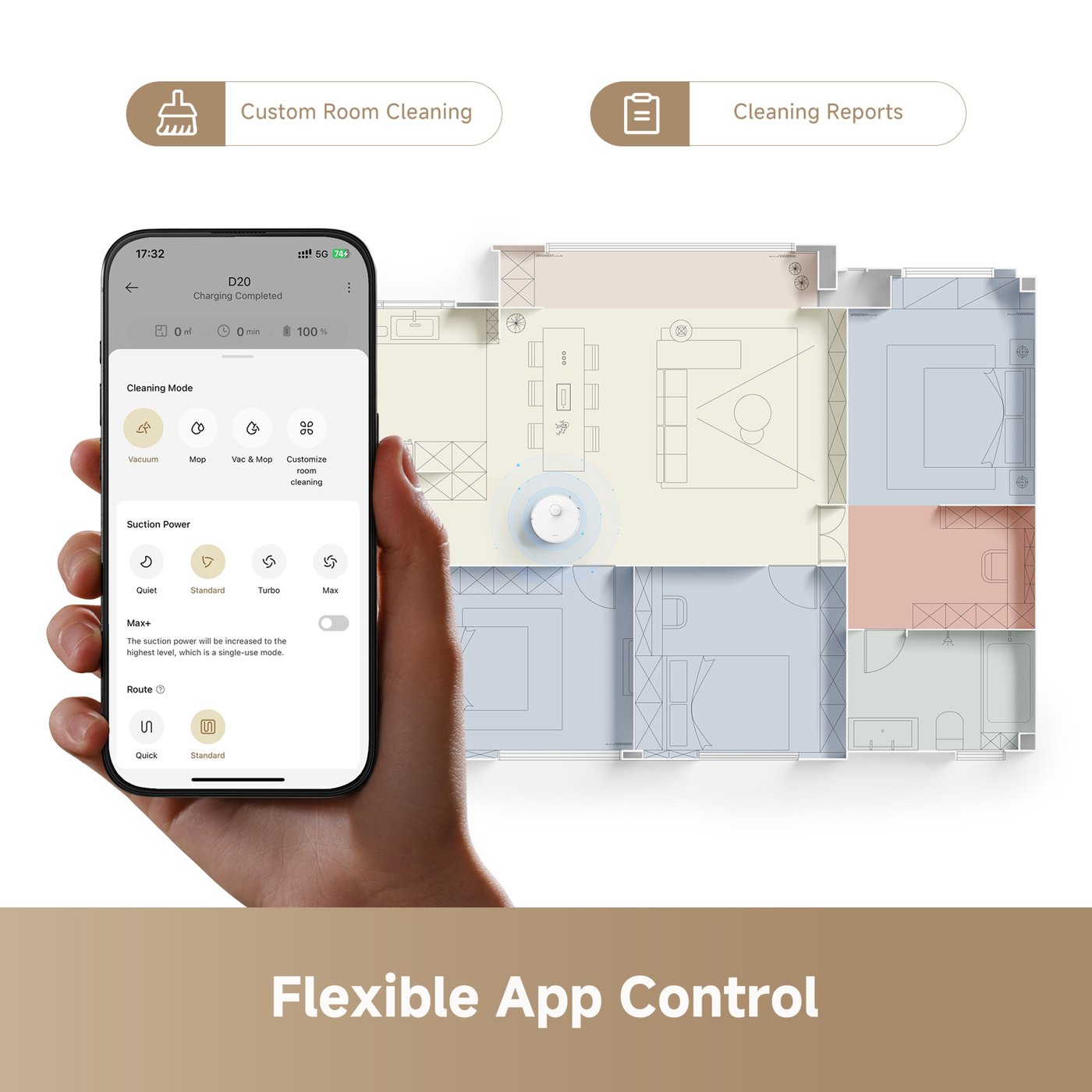 Dreame D20 Robotstøvsuger