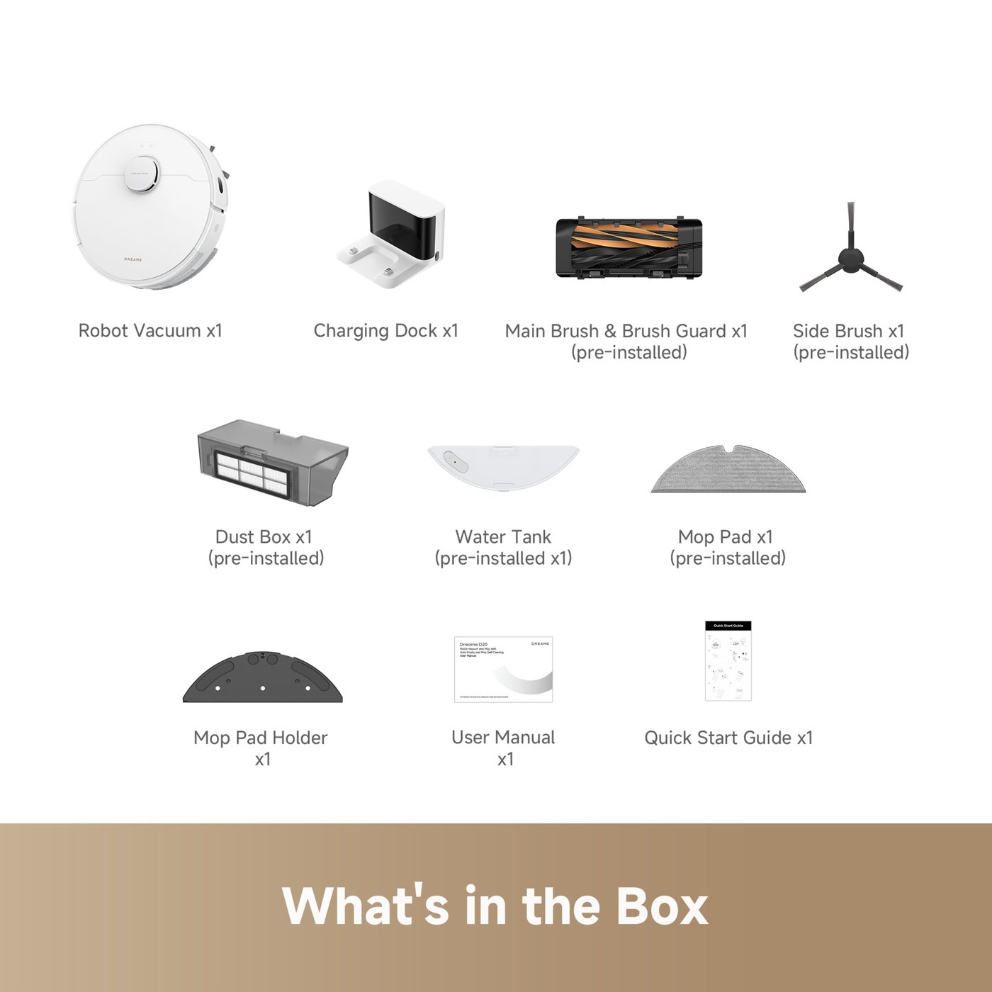 Dreame D20 Robotstøvsuger