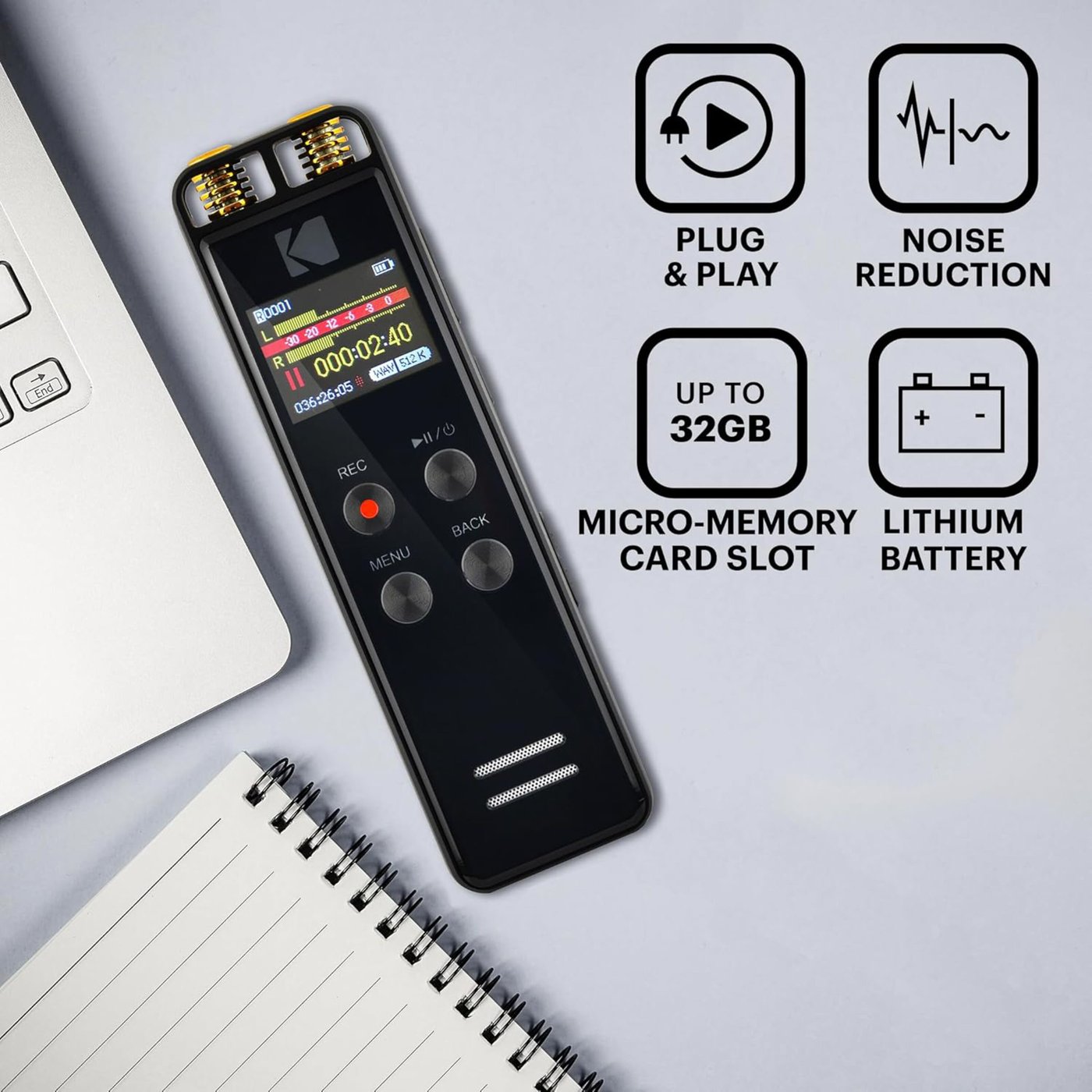 Kodak VRC550 Digital diktafon