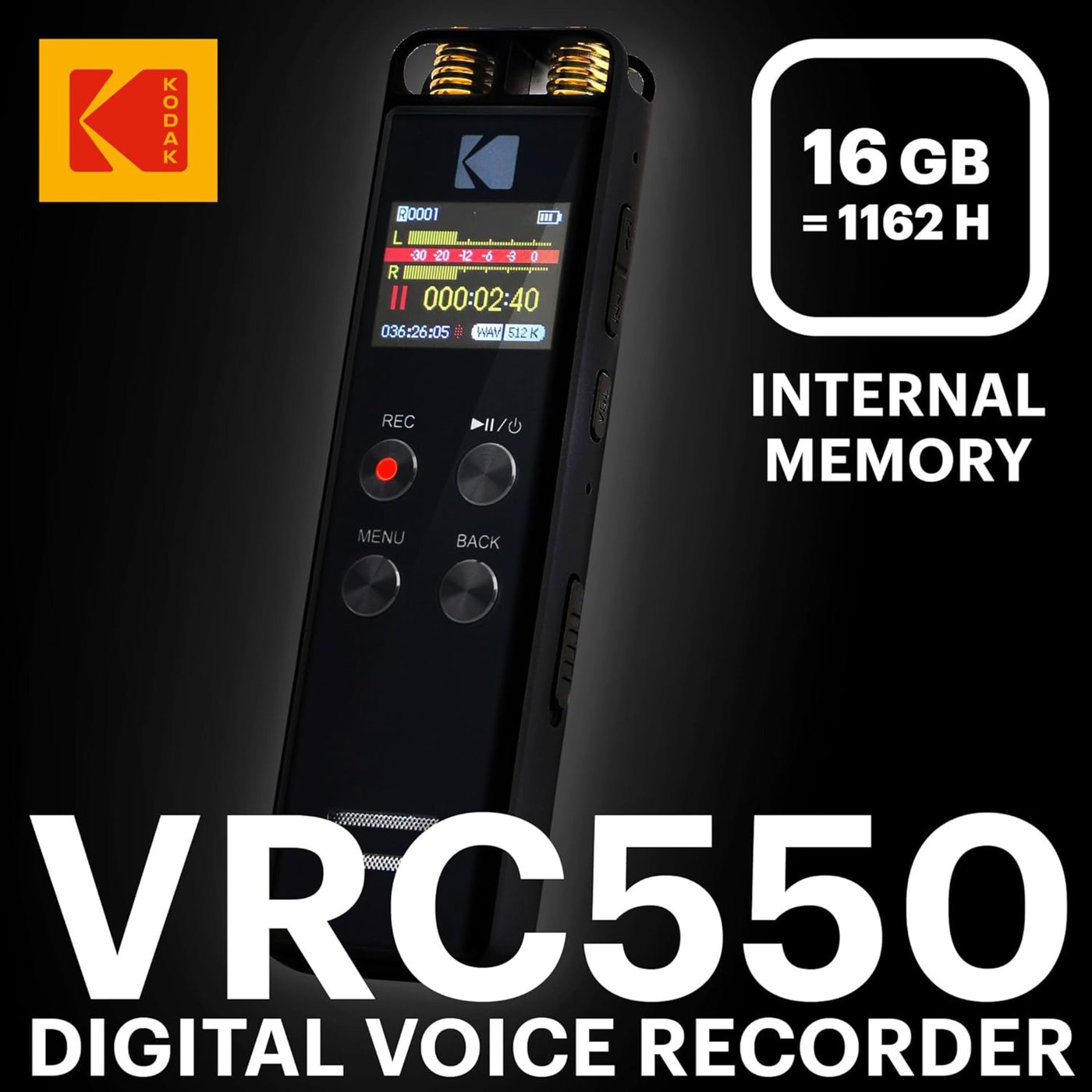 Kodak VRC550 Digital diktafon