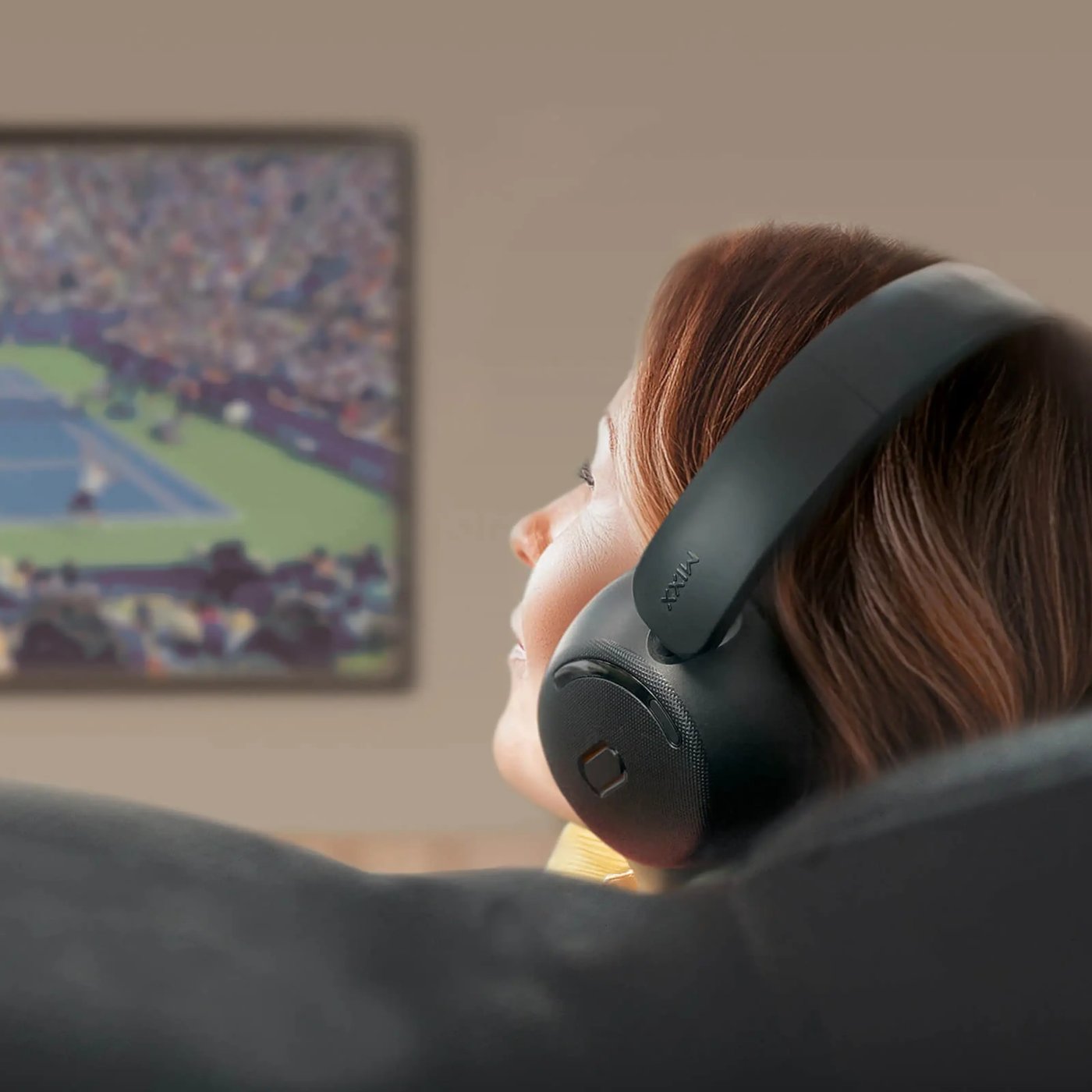 MIXX StreamQ Surround TV Trådløse hodetelefoner