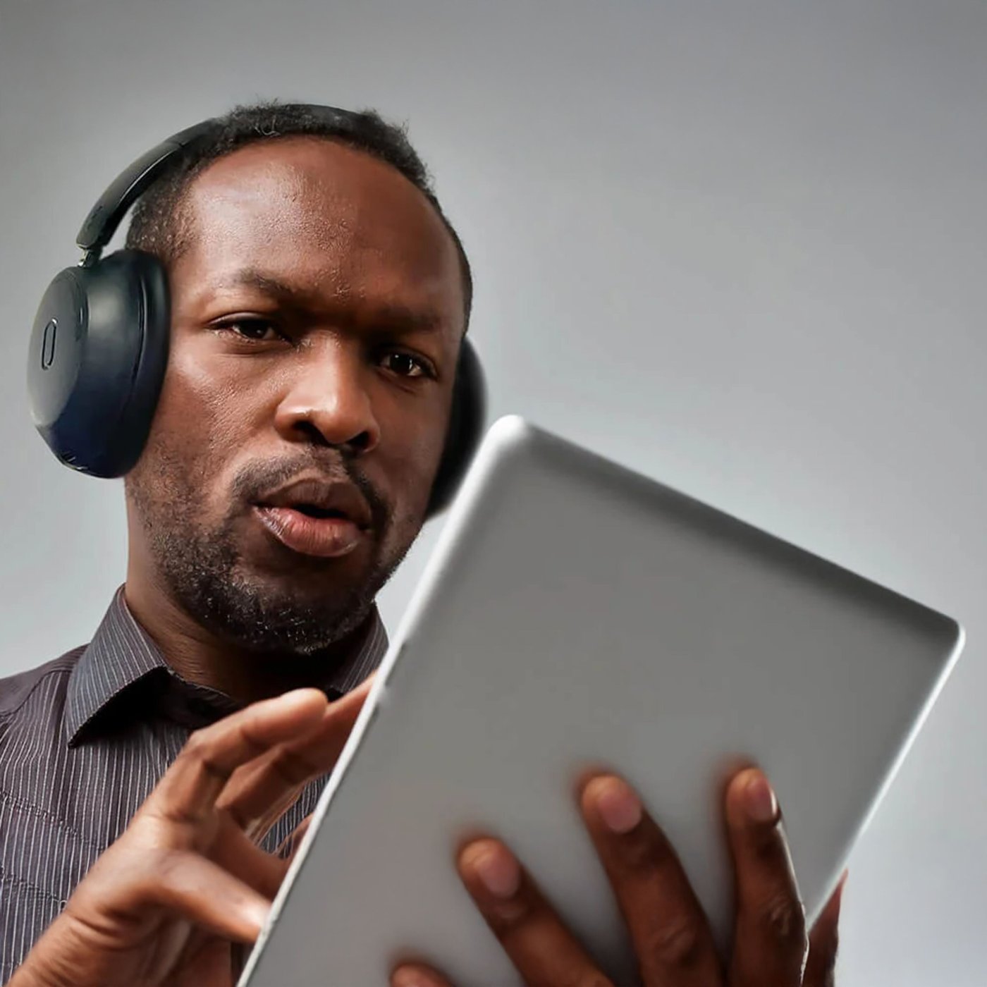 StreamQ Surround TV Trådlösa hörlurar