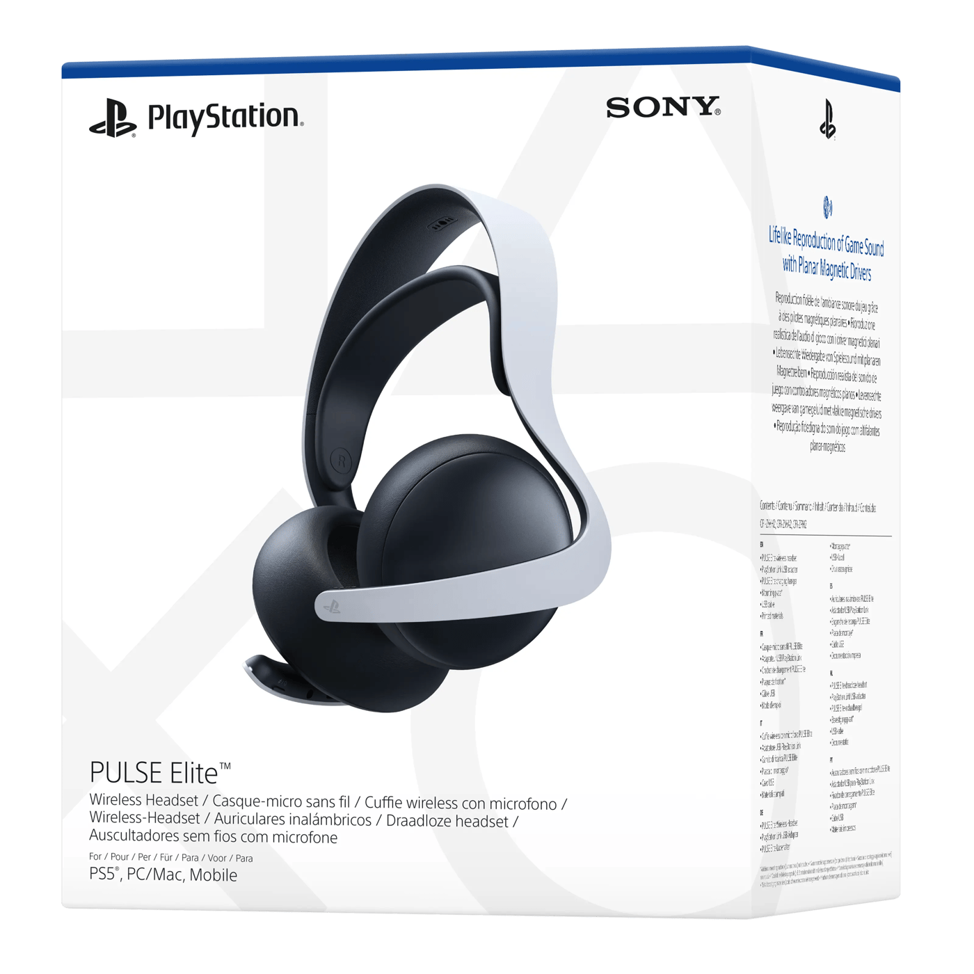 Sony PlayStation® PULSE Elite™ Trådløst headset