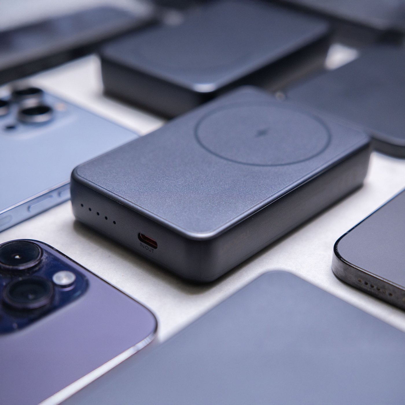 Linocell Magnetisk powerbank 10 000 mAh