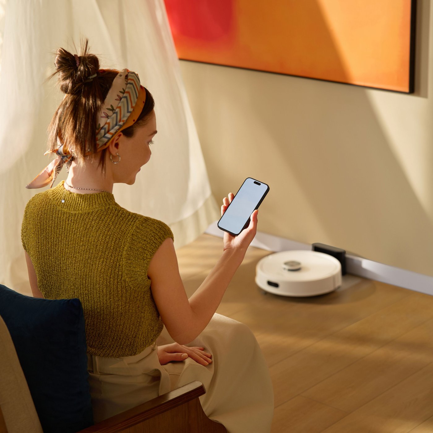 Roborock Q7 TF robotdammsugare Vit