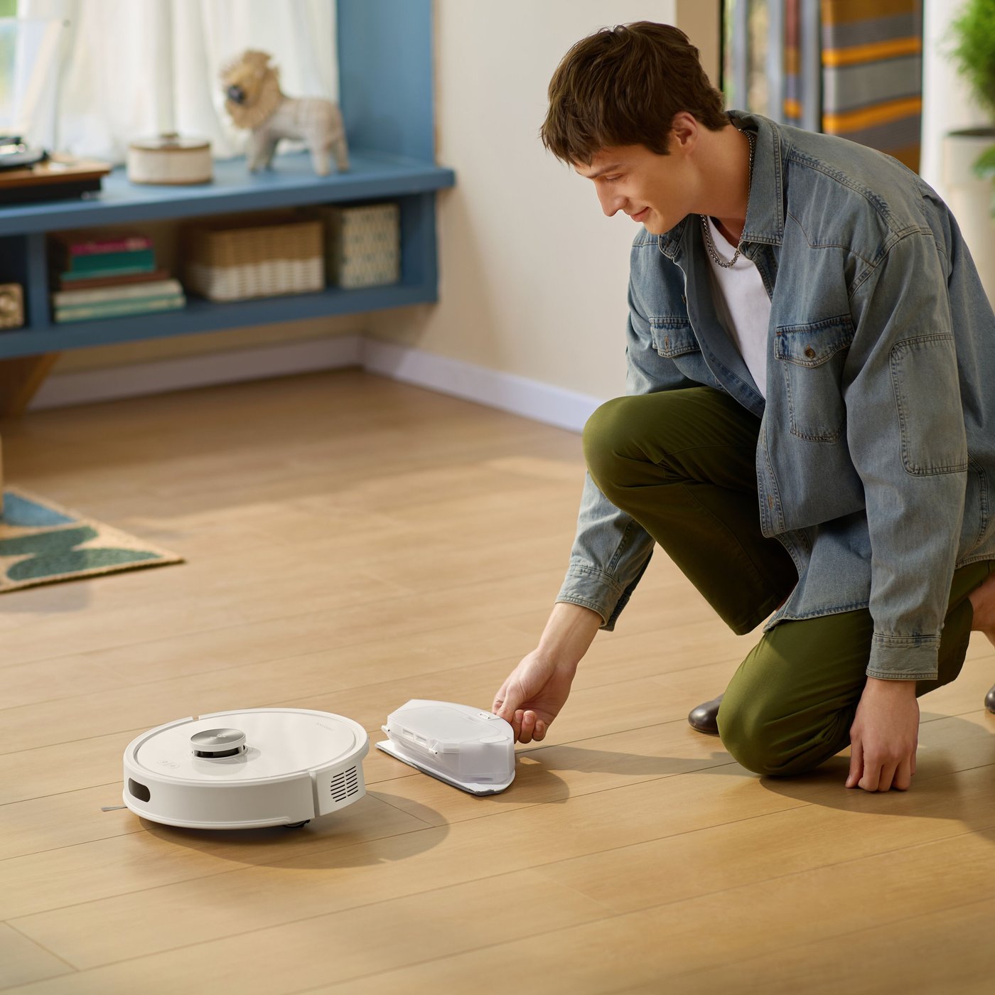 Roborock Q7 TF robotdammsugare Vit