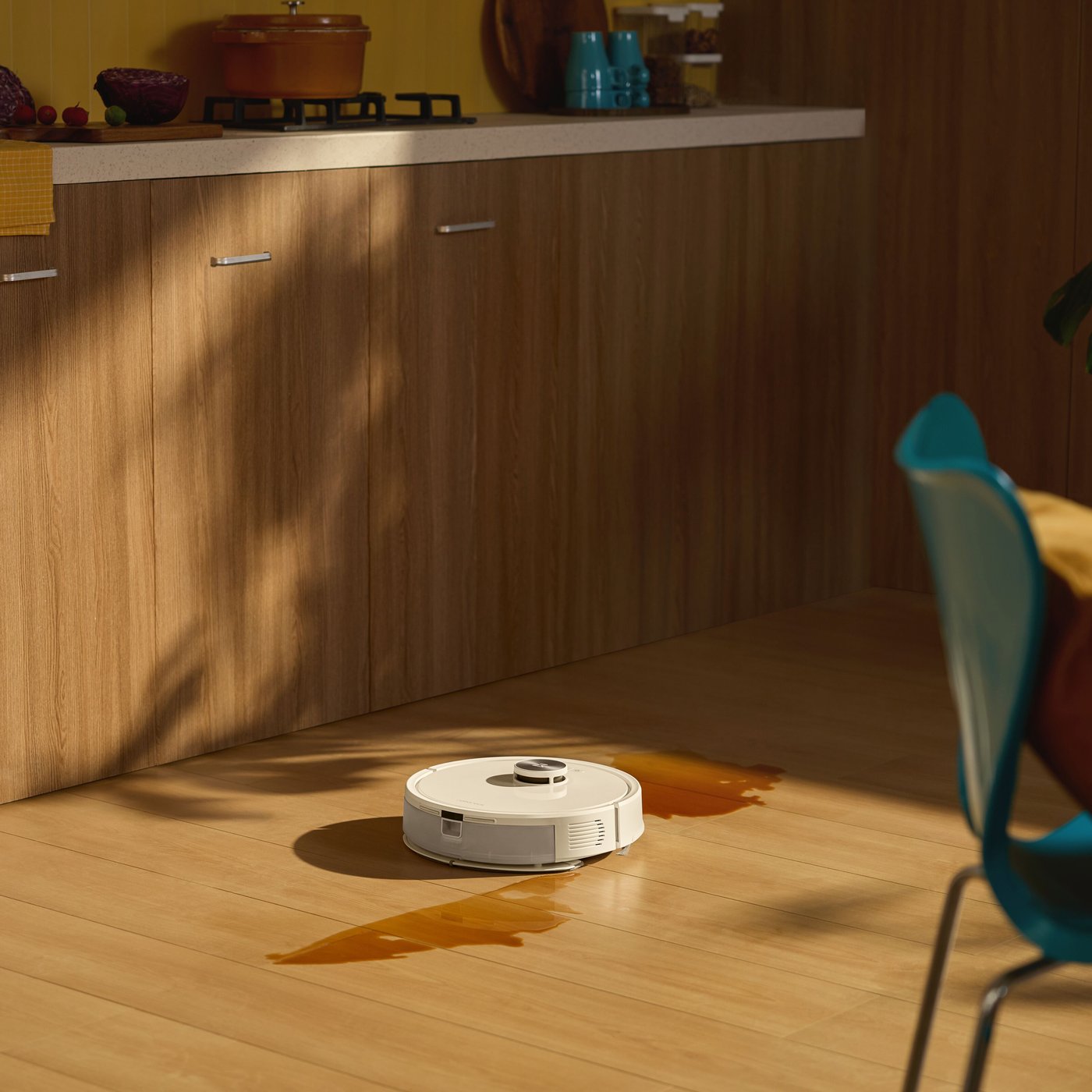 Roborock Q7 TF+ robotstøvsuger med basestasjon Hvit