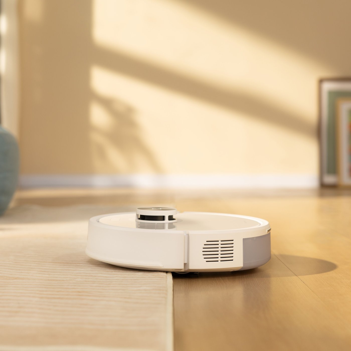 Roborock Q7 TF+ robotstøvsuger med basestasjon Hvit