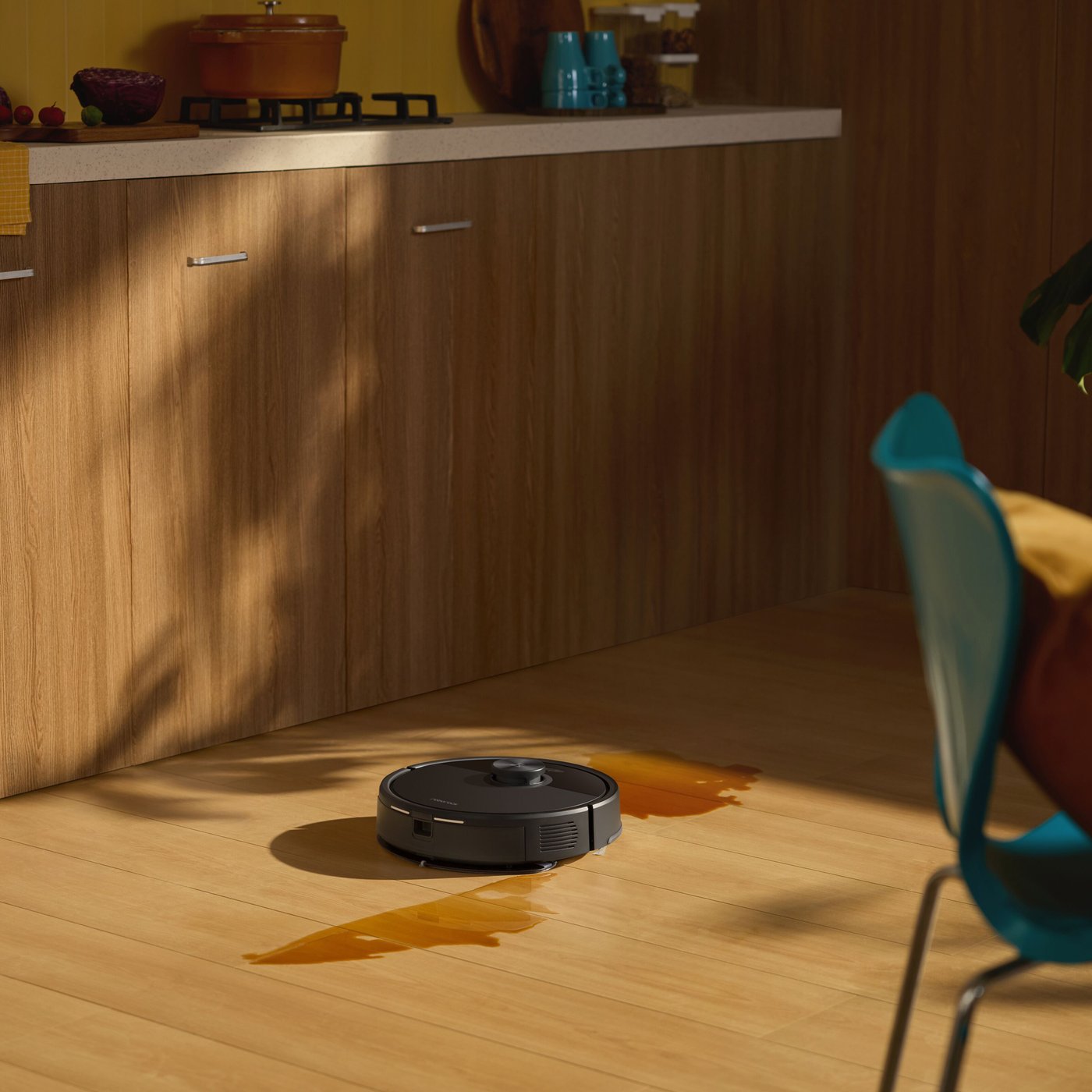 Roborock Q7 TF+ robotstøvsuger med basestasjon Svart