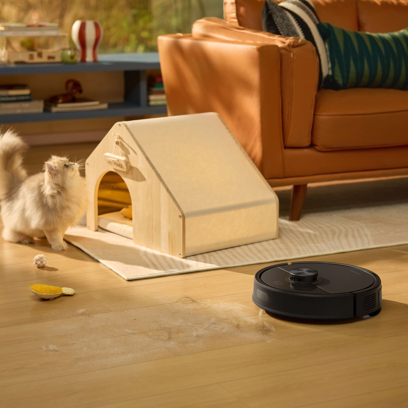 Roborock Q7 TF+ robotstøvsuger med basestasjon Svart