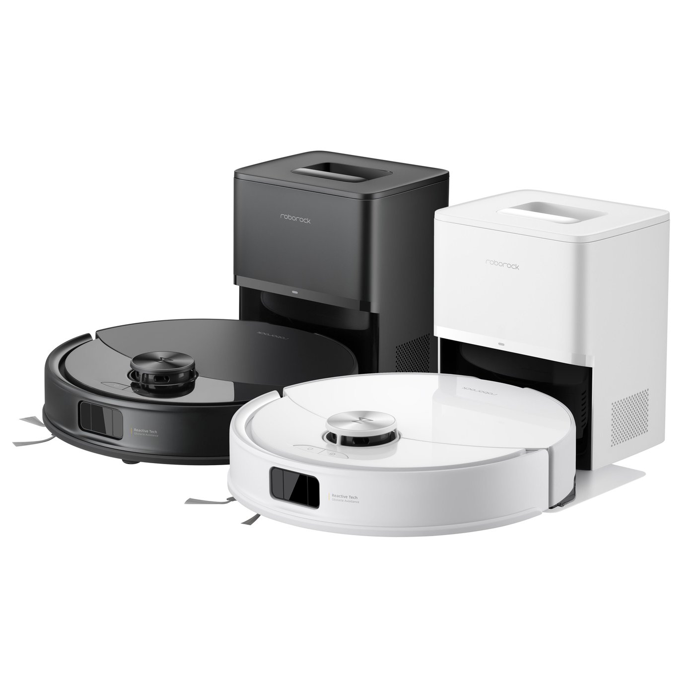 Roborock Q10 VF+ robotdammsugare med basstation Svart