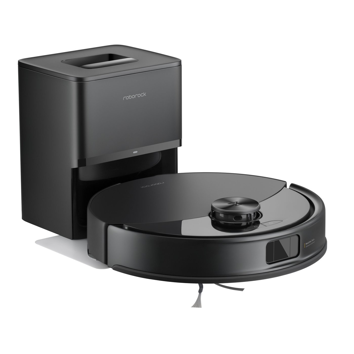 Roborock Q10 VF+ robotdammsugare med basstation Svart