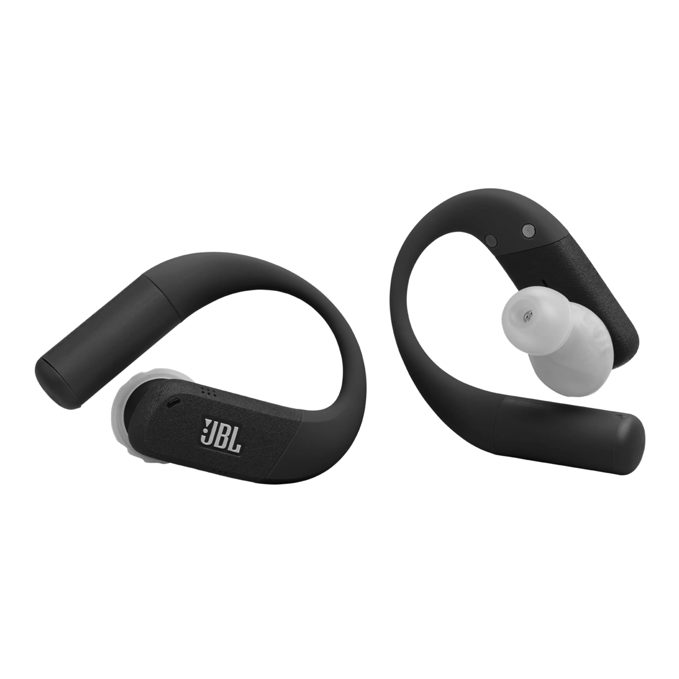 JBL Endurance Peak 4 Trådlösa sporthörlurar - svart/grå Svart/grå