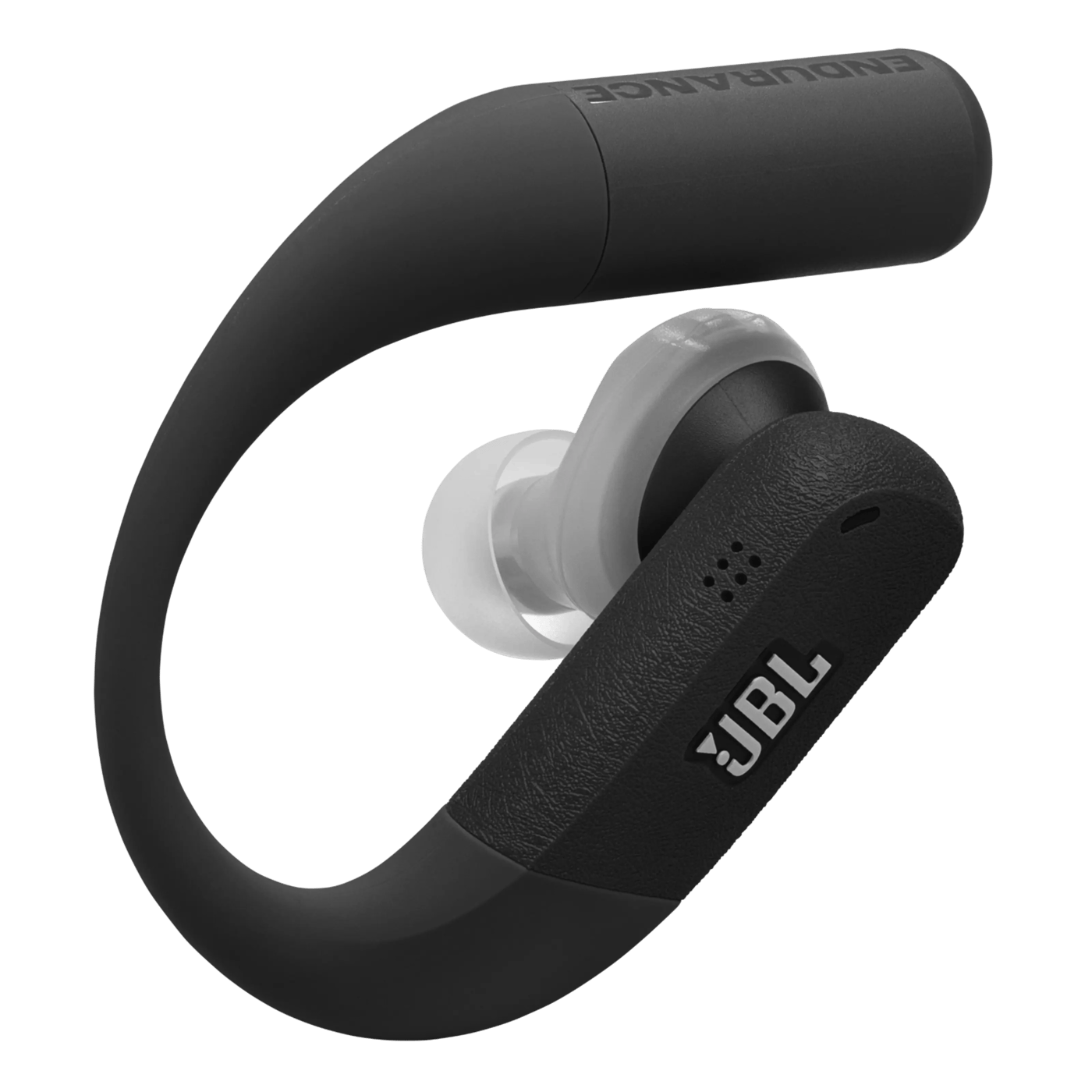 JBL Endurance Peak 4 Trådlösa sporthörlurar - svart/grå Svart/grå