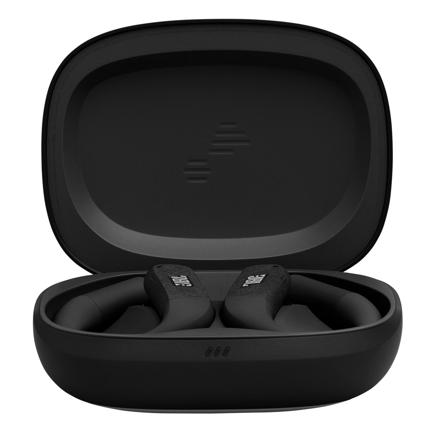 JBL Endurance Peak 4 trådløse sportshodetelefoner - svart/grå