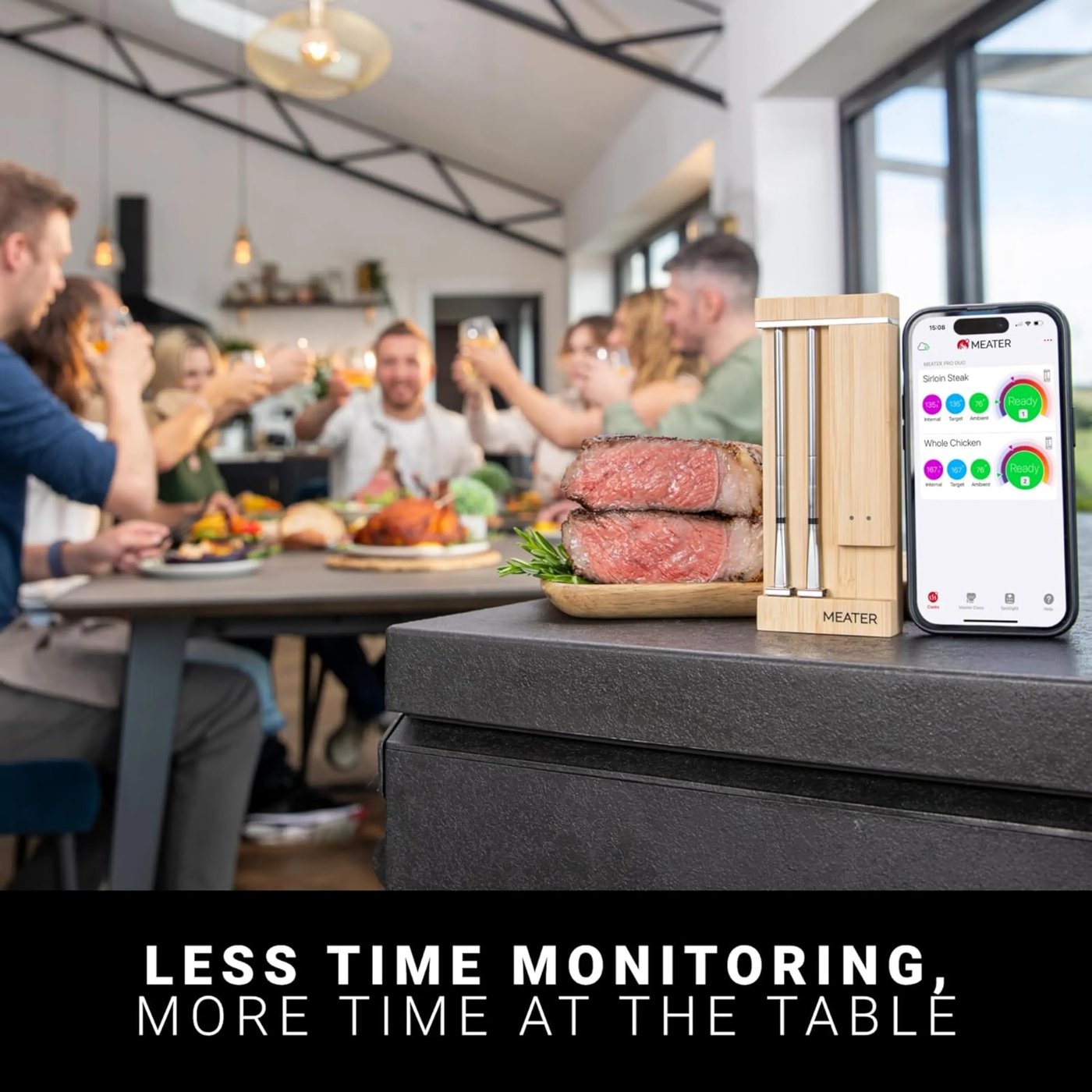 Meater Pro Duo trådlös stektermometer (wifi)