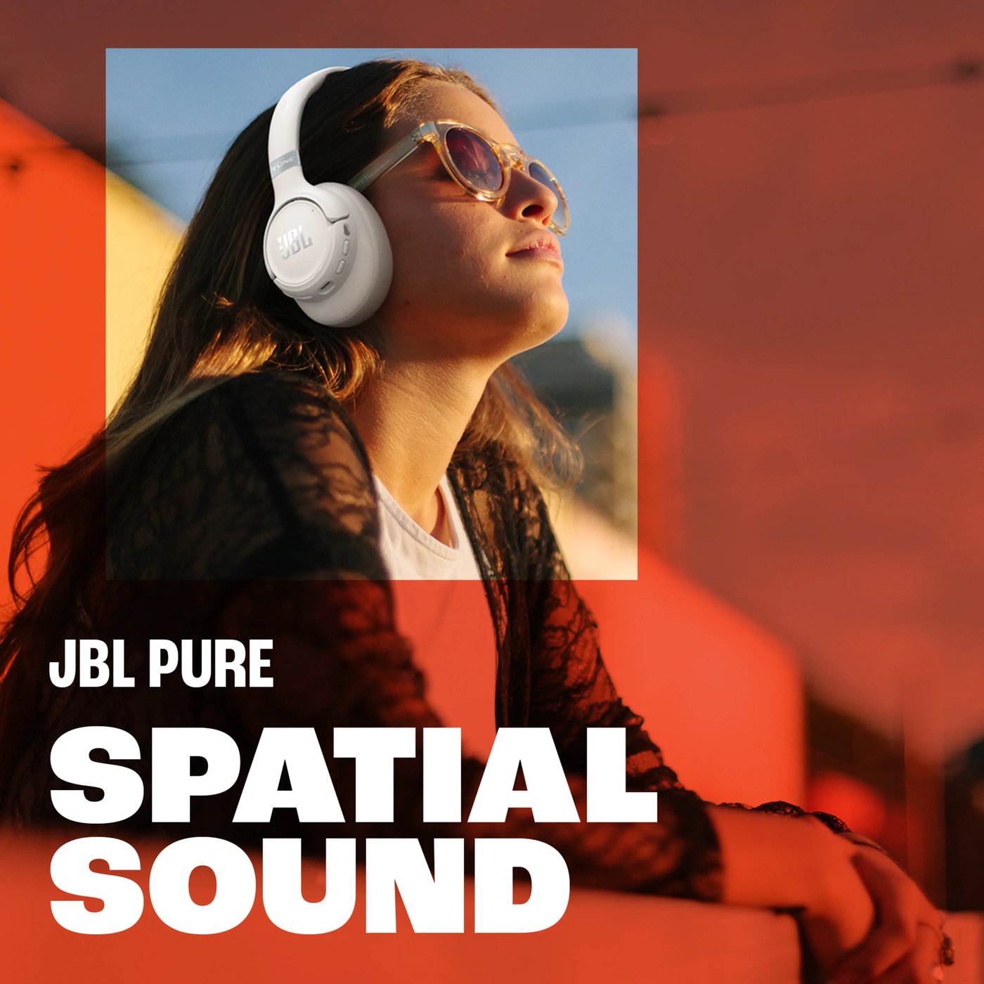 JBL Tune 780NC trådløse over-ear-hodetelefoner Hvit