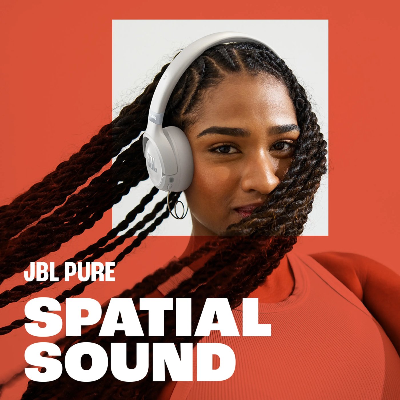 JBL Tune 680NC Trådlösa on-ear-hörlurar med aktiv brusreducering Svart