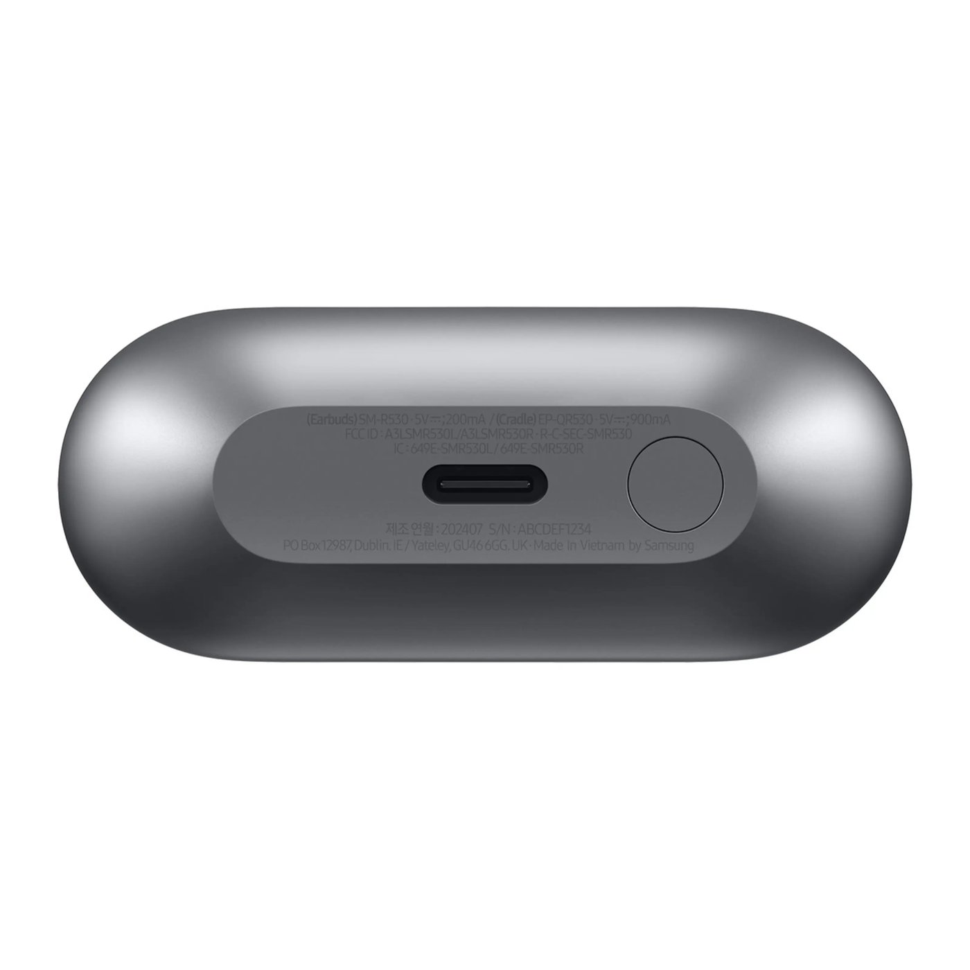 Samsung Galaxy Buds3 trådlösa hörlurar Silver