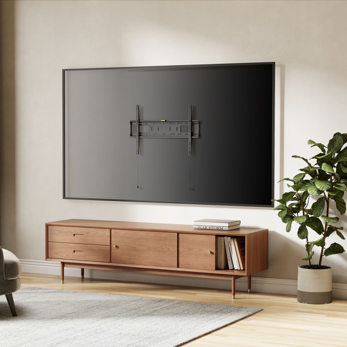 Luxorparts Väggfäste för tv 37–90”
