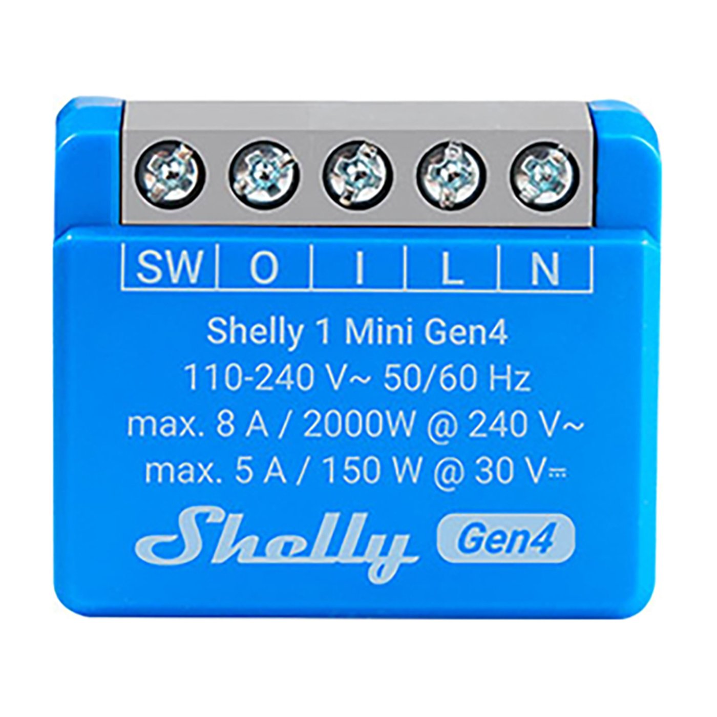 Shelly 1 Mini Gen4 smart strømbrytermodul